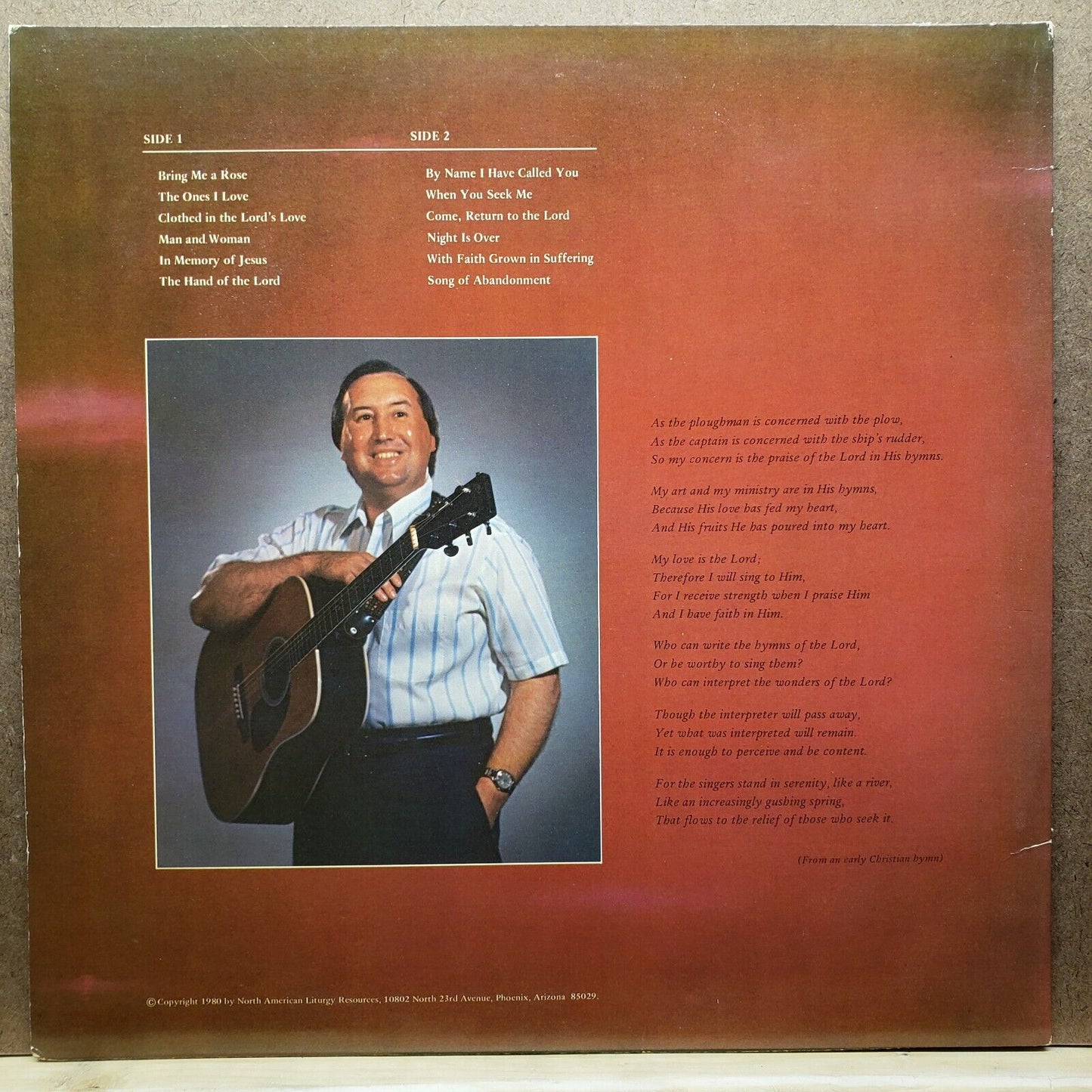 Rev. Carey Landry - By Name I Have Called You - CL-80-4 - Vinyl Record LP