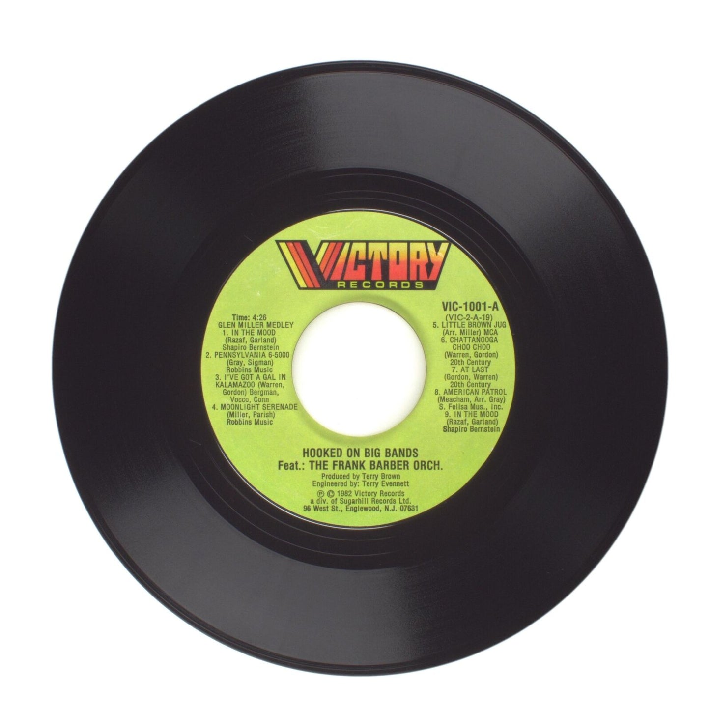 The Frank Barber Orch. - Duke Ellington Medley; Glen Miller Medley; Little Brown