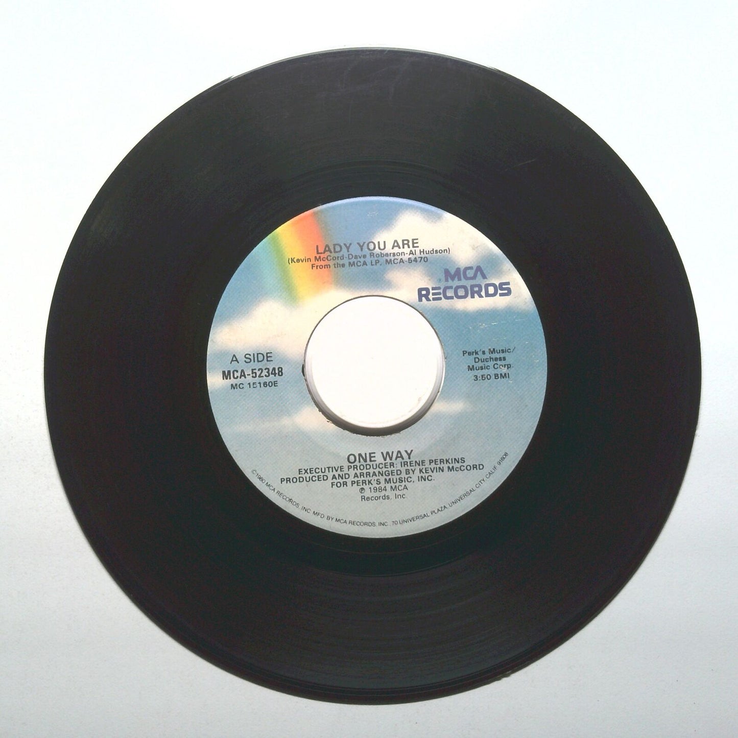 One Way - Can't Get Enough Of Your Love; Lady You Are - Vinyl 45 RPM 7"