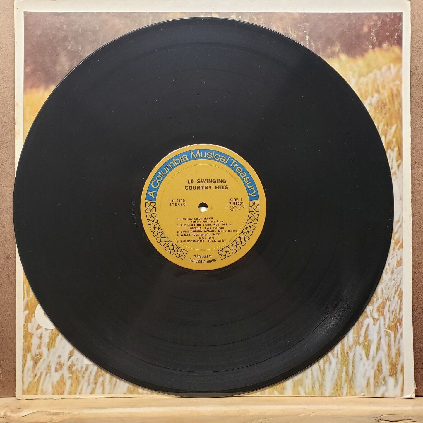 10 Swinging Country Hits - A Columbia Musical Treasury - 1973 - Vinyl Record LP