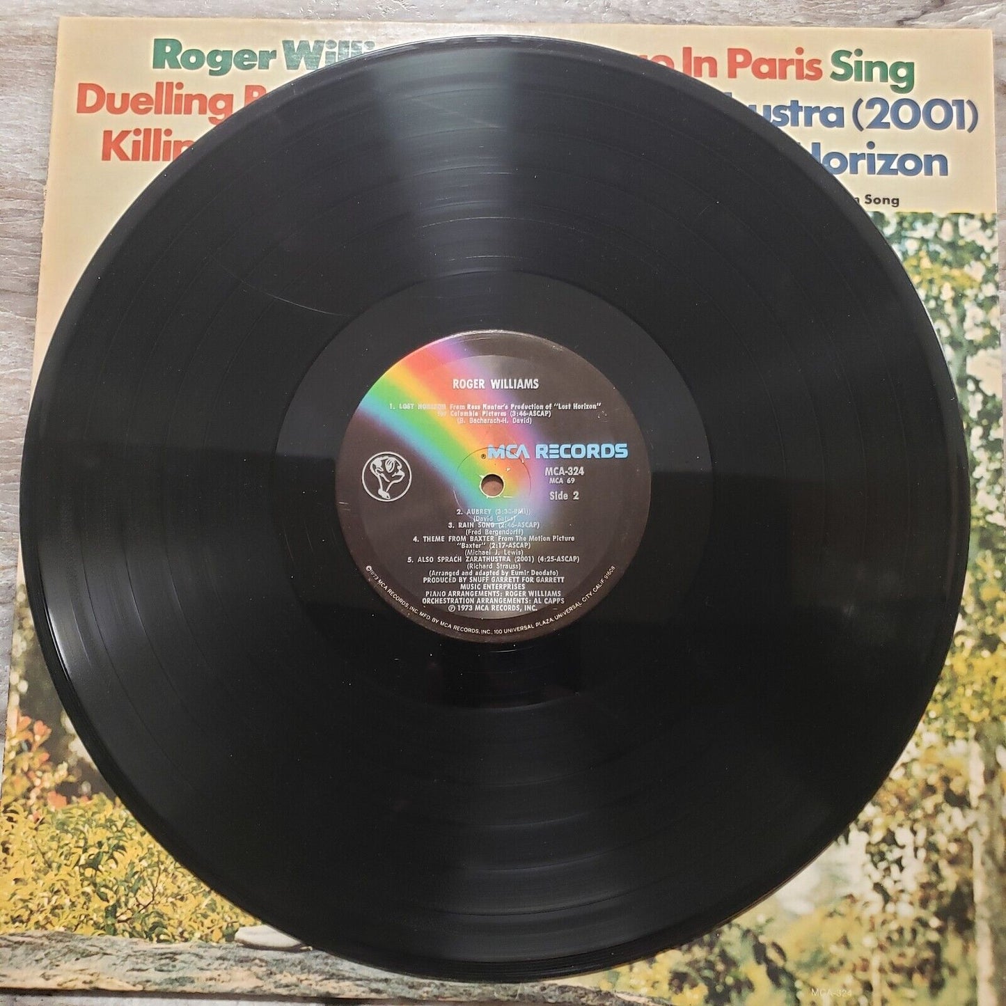 Roger Williams - Last Tano In Paris, Sing, Dueling Banjos - 1973 Vinyl Record LP