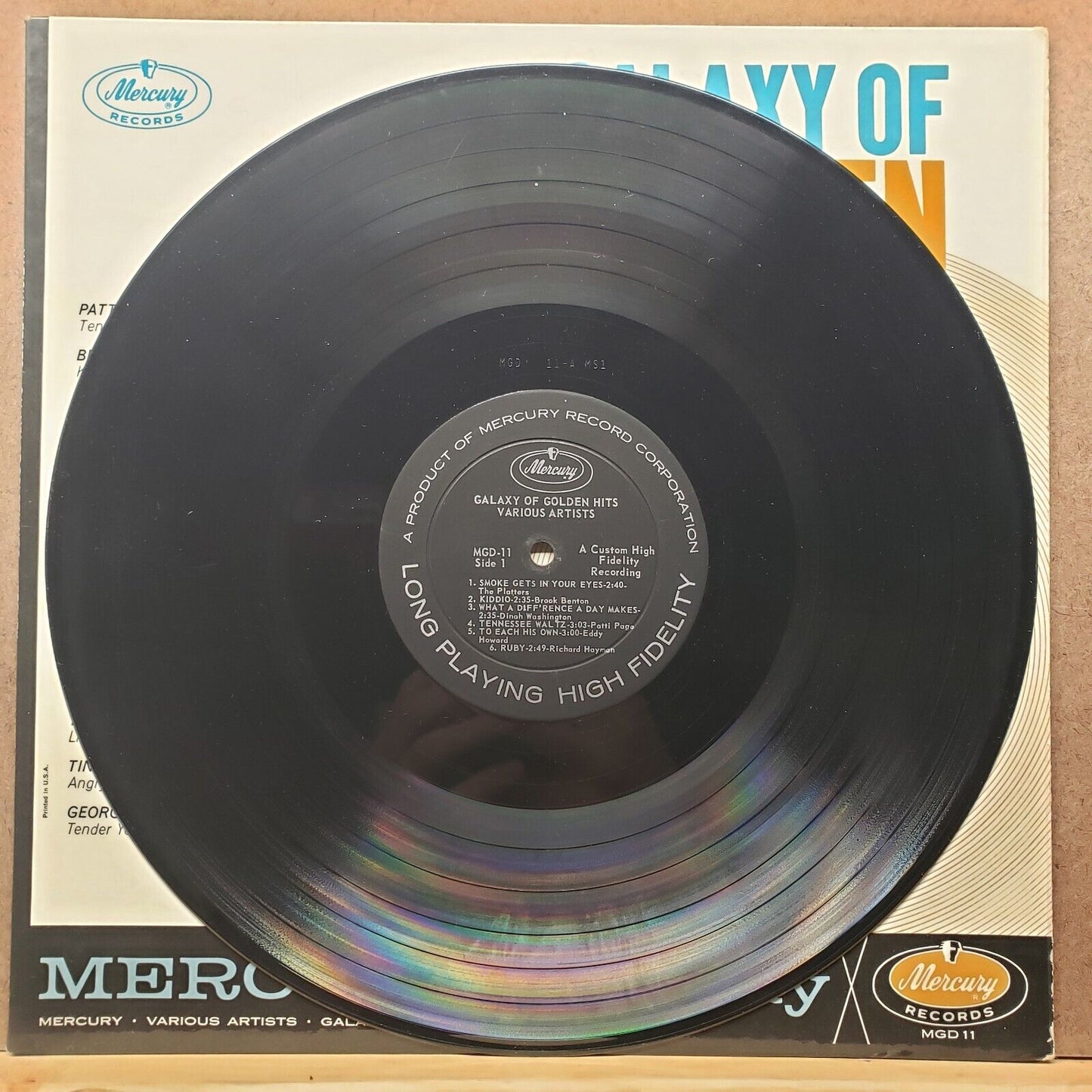 Galaxy Of Golden Hits - Mercury Records - MGD 11 - Vinyl Record LP