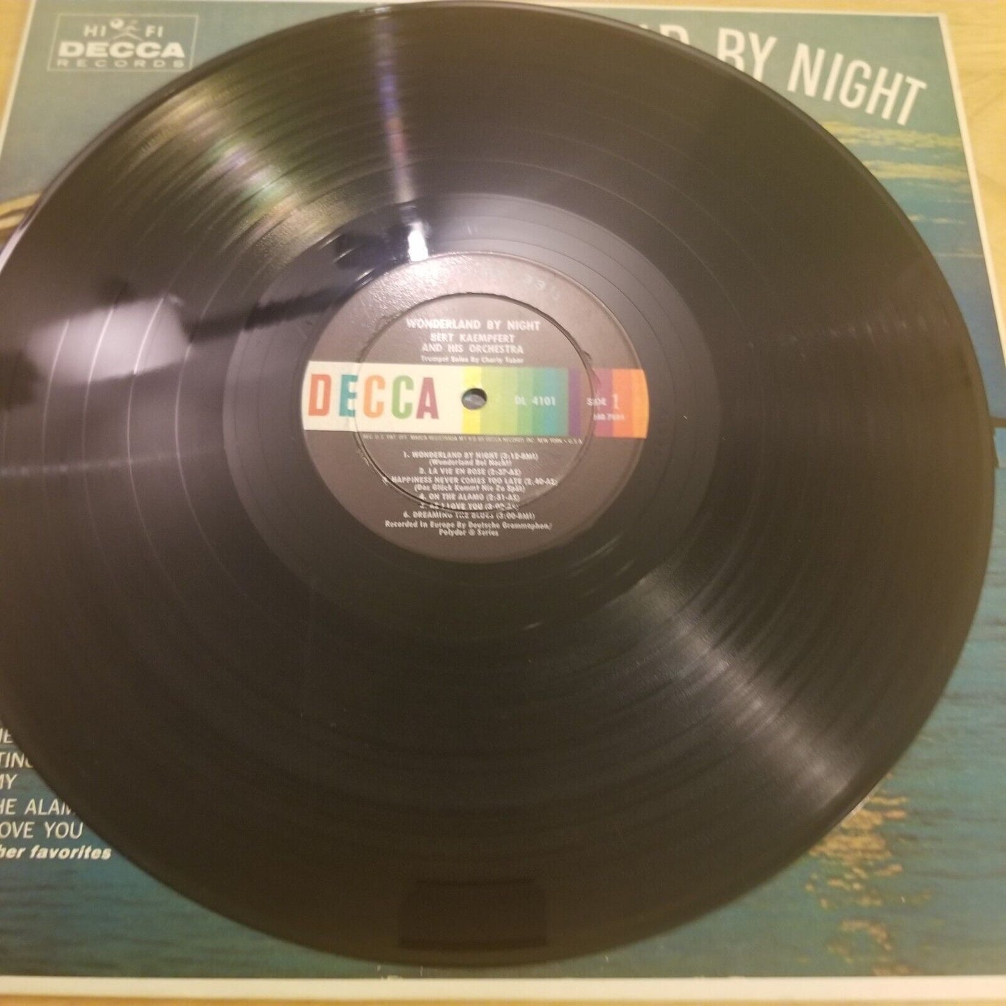 Bert Kaempfert - Wonderland At Night - DL-4101 Vinyl Record LP