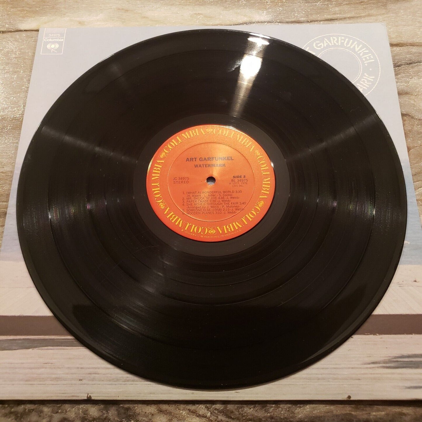 Art Garfunkel - Watermark - 1977 JC 34975 Vinyl Record LP