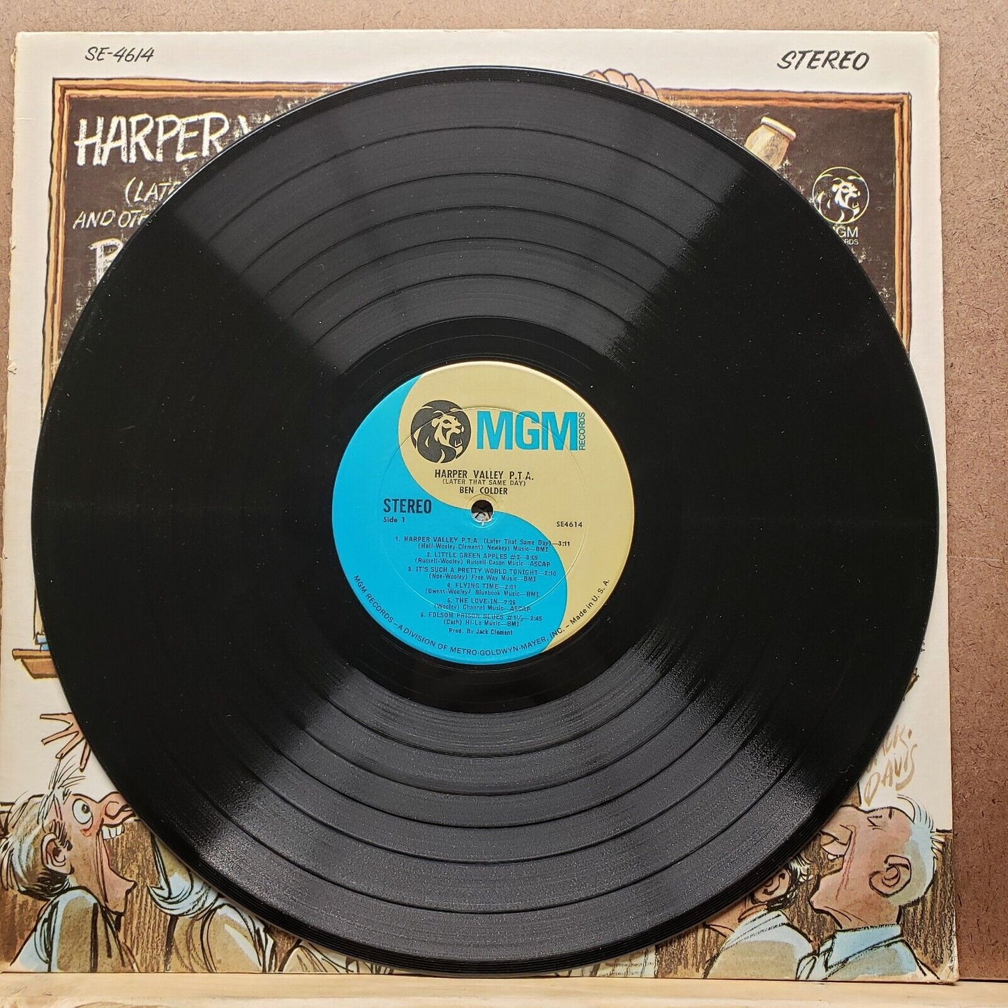Ben Colder - Harper Valley P.T.A. - SE 4614 - Vinyl Record LP