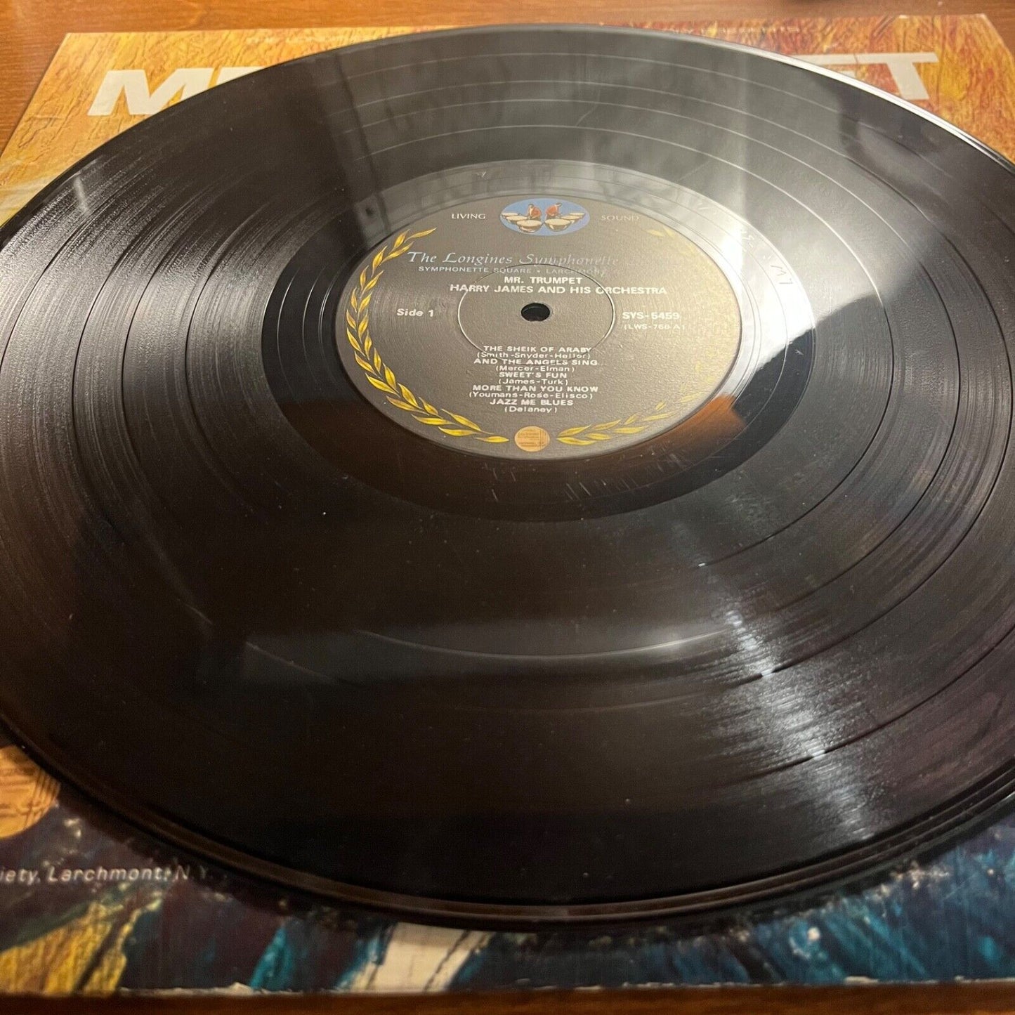 Harry James and His Orchestra - Mr.Trumpet - SYS 5459 - Vinyl Record LP