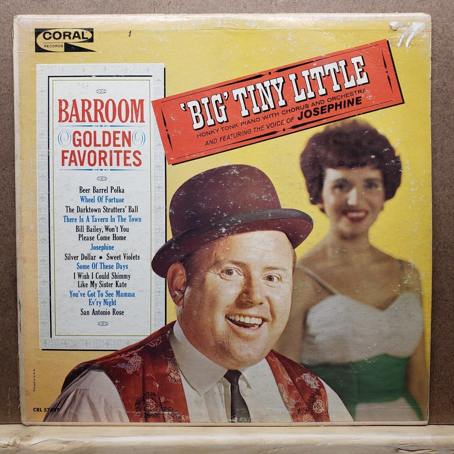 Big Tiny Little - Barroom Golden Favorites - CRL 57407 - Vinyl Record LP