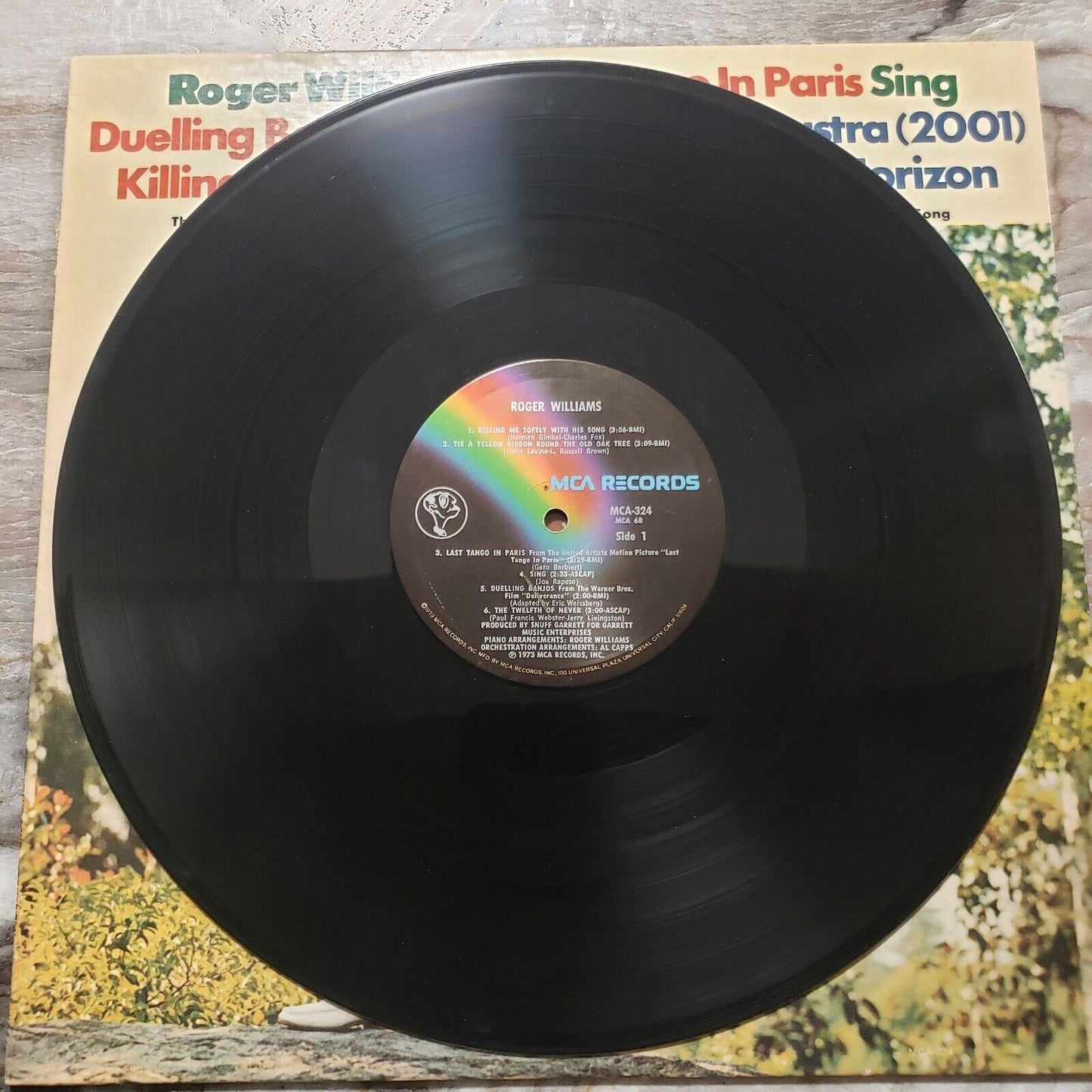 Roger Williams - Last Tano In Paris, Sing, Dueling Banjos - 1973 Vinyl Record LP