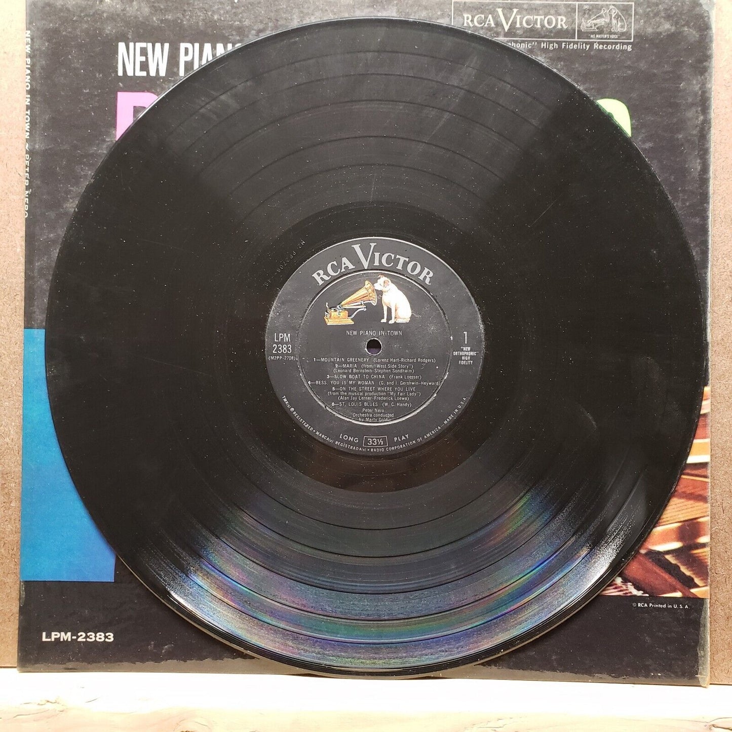 Peter Nero - New Piano In Town - LPM 2383 - Vinyl Record LP