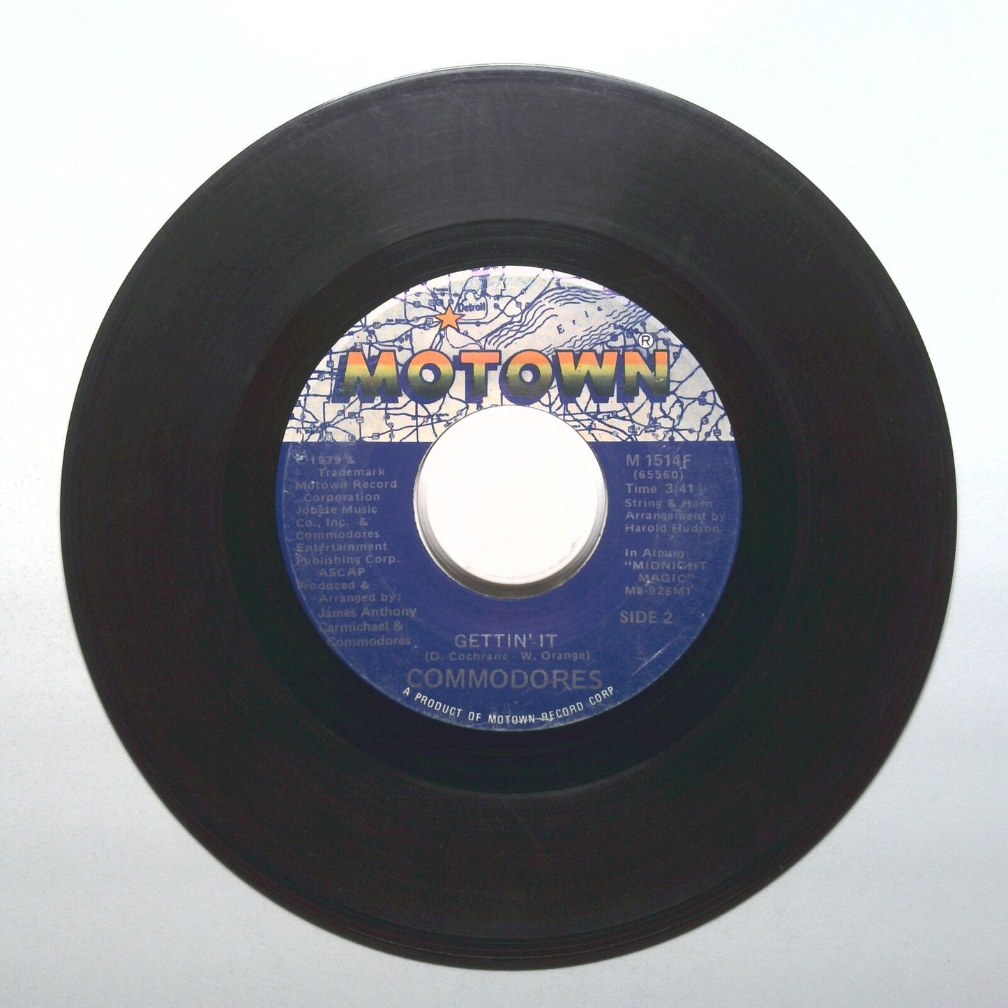Commodores - Lady; Gettin' It - Vinyl 45 RPM 7"
