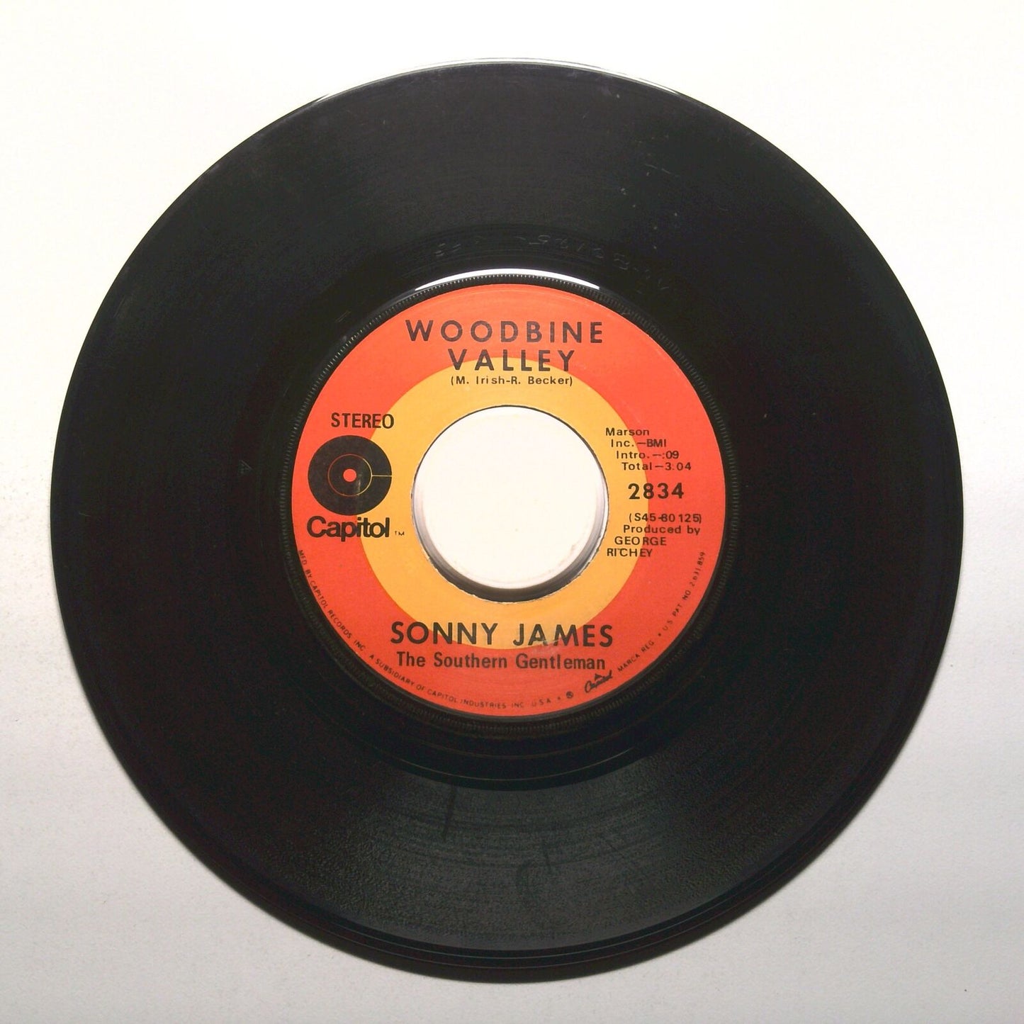 Sonny James - Don't Keep Me Hangin' On; Woodbine Valley - Vinyl Record 45 RPM 7"
