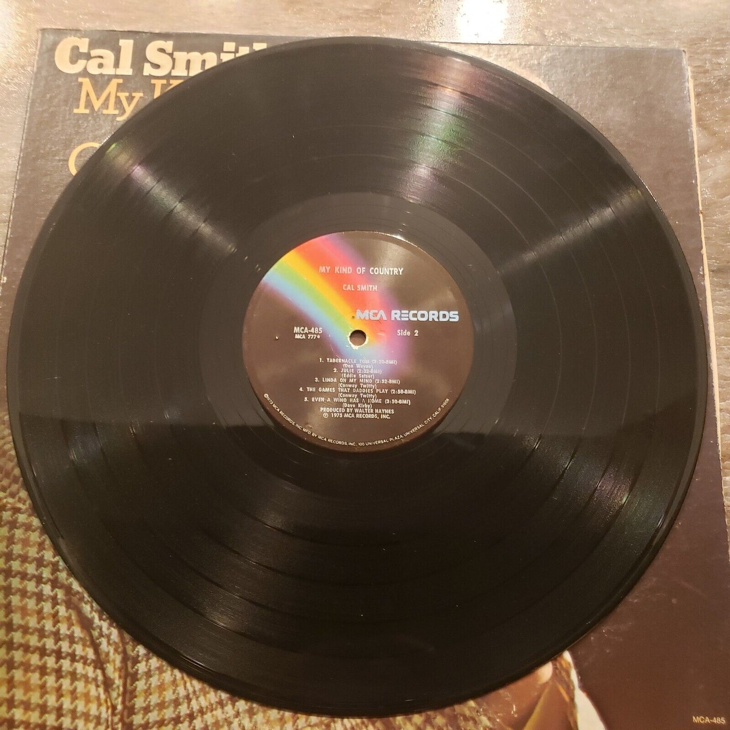 Cal Smith - My Kind Of Country - MCA-485 Vinyl Record LP (POOR)