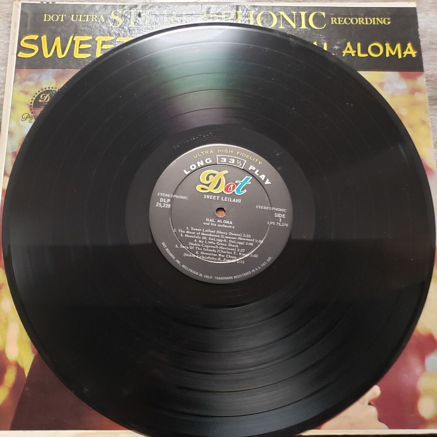 Hal Alomar- Sweet Leilani - DLP 25 228Vinyl Record LP