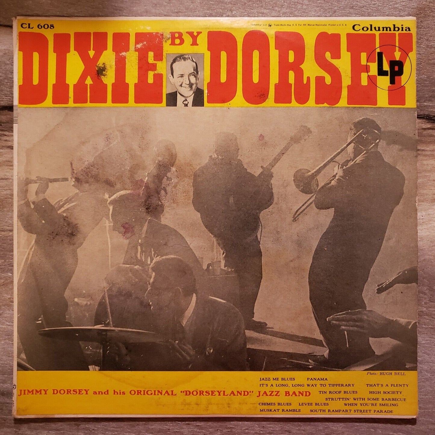 Jimmie Dorsey and his Orchestra - Dixie By Dorsey - CL 608 - Vinyl Record LP