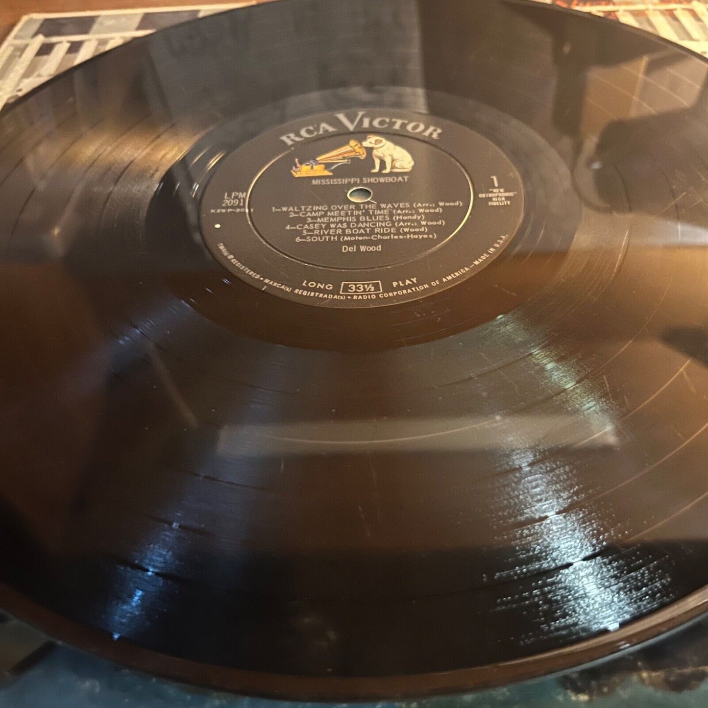 Rep Wood - Mississippi Showboat - LPM 2091 - Vinyl Record LP
