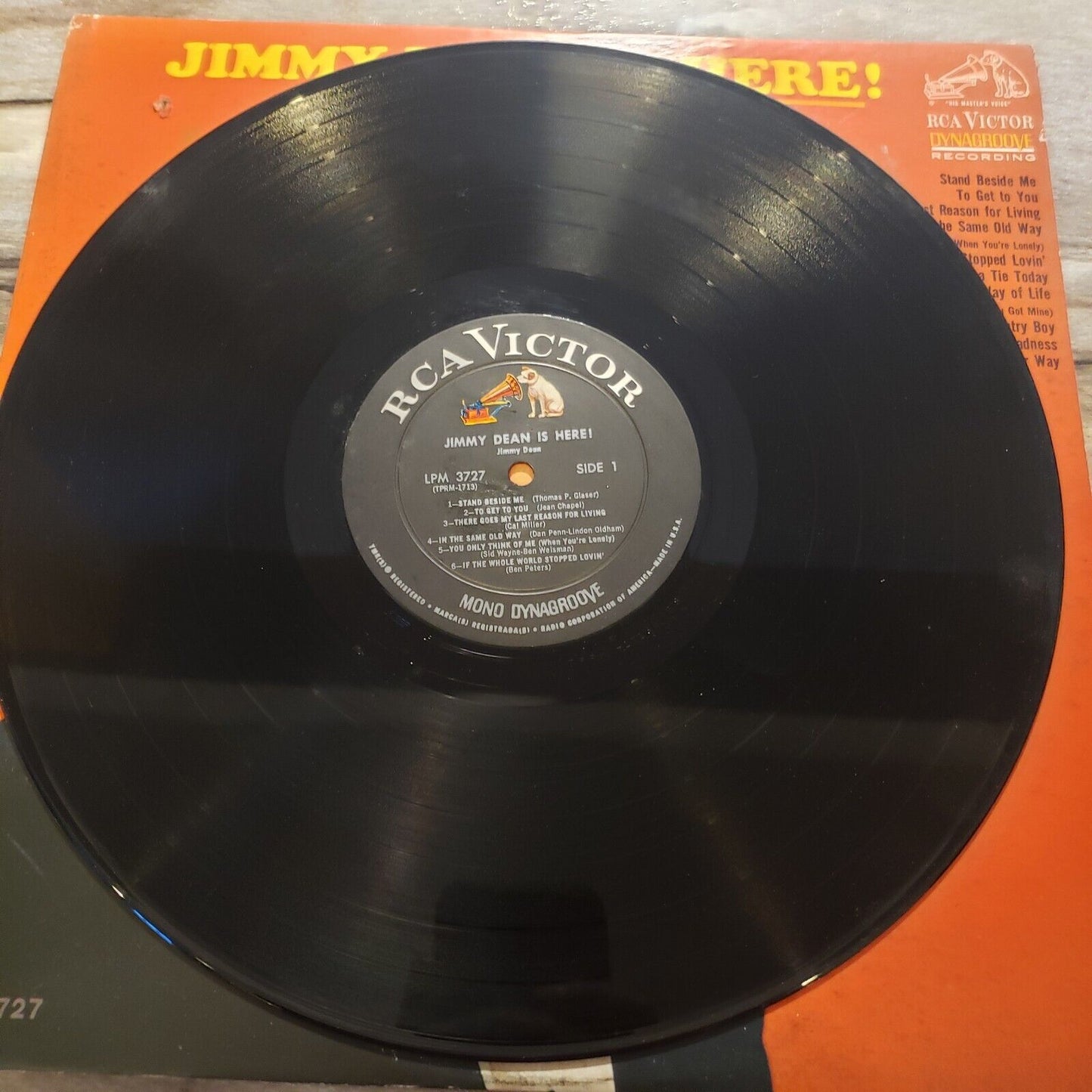 Jimmy Dean Is Here! - LPM 3727 Vinyl Record LP
