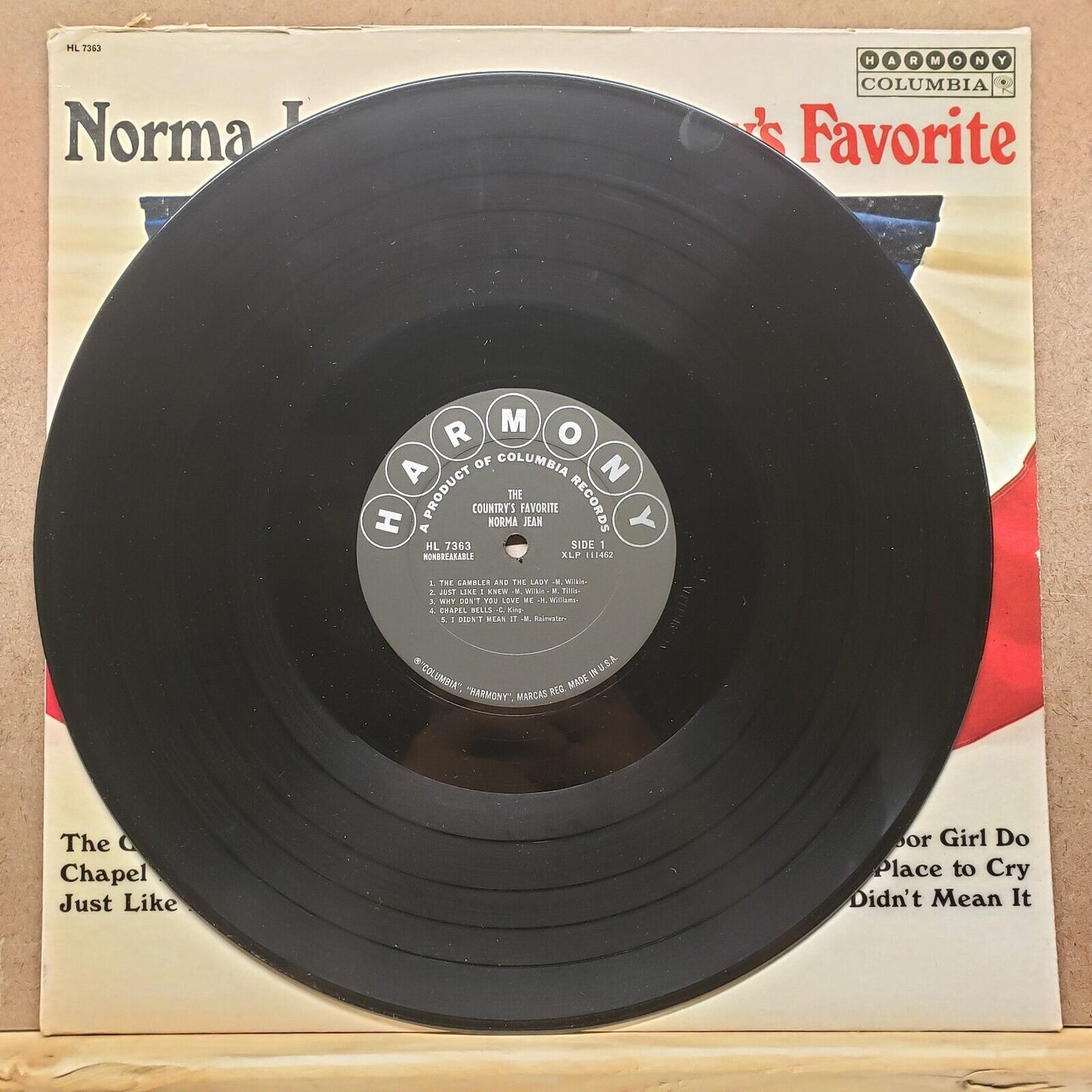 Norma Jean - The Country's Favorite - HL 7363 - Vinyl Record LP