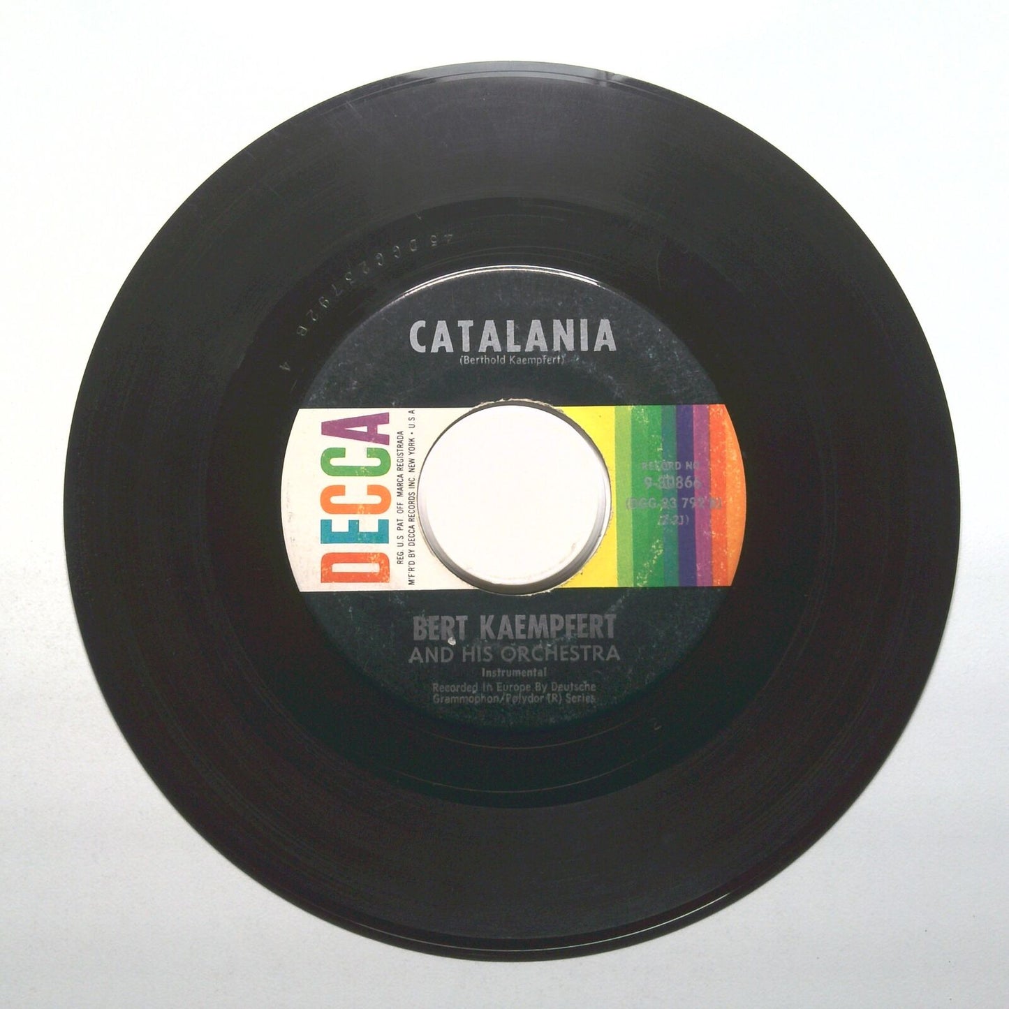Bert Kaempfert - Cerveza; Catalania - Vinyl 45 RPM 7"