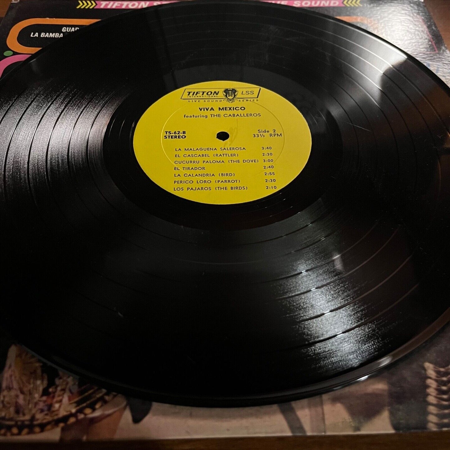 The Caballeros - Viva Mexico - TS 62 - Vinyl Record LP