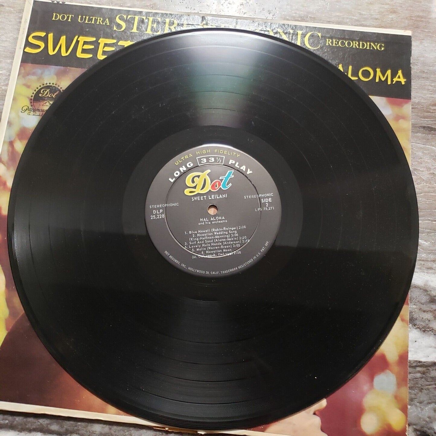 Hal Alomar- Sweet Leilani - DLP 25 228Vinyl Record LP