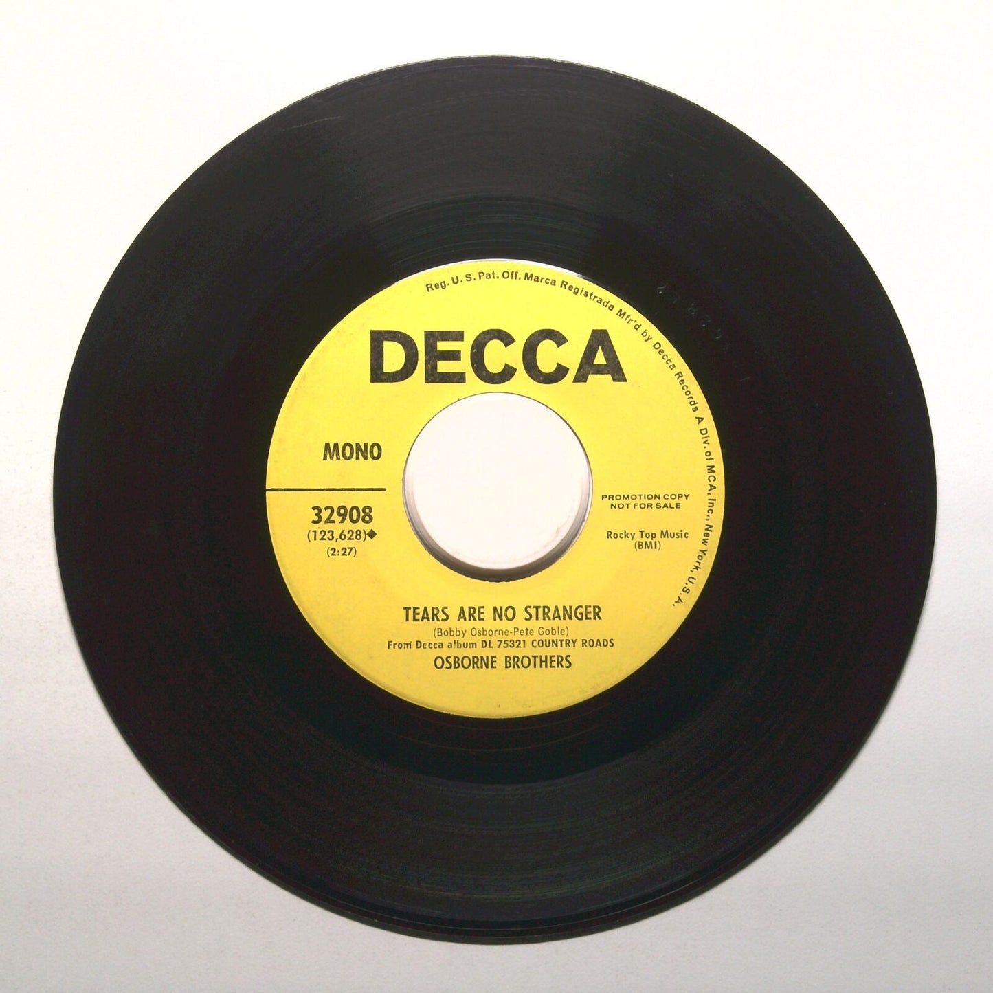 Osborne Brothers - Tears Are No Stranger; Take Me Home, Country Roads