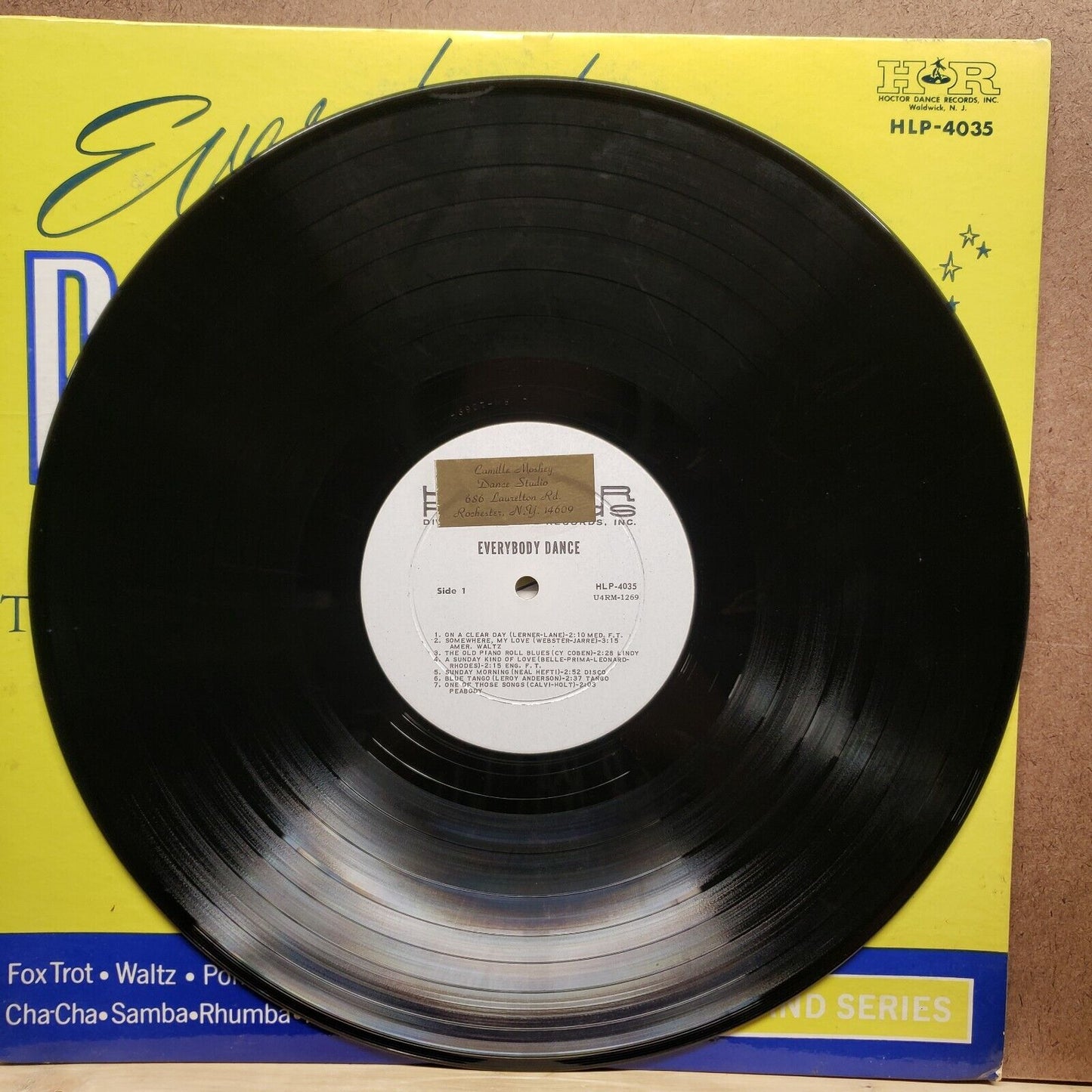 Tony Sheldon - Everybody Dance - HLP-4035 - Vinyl Record LP