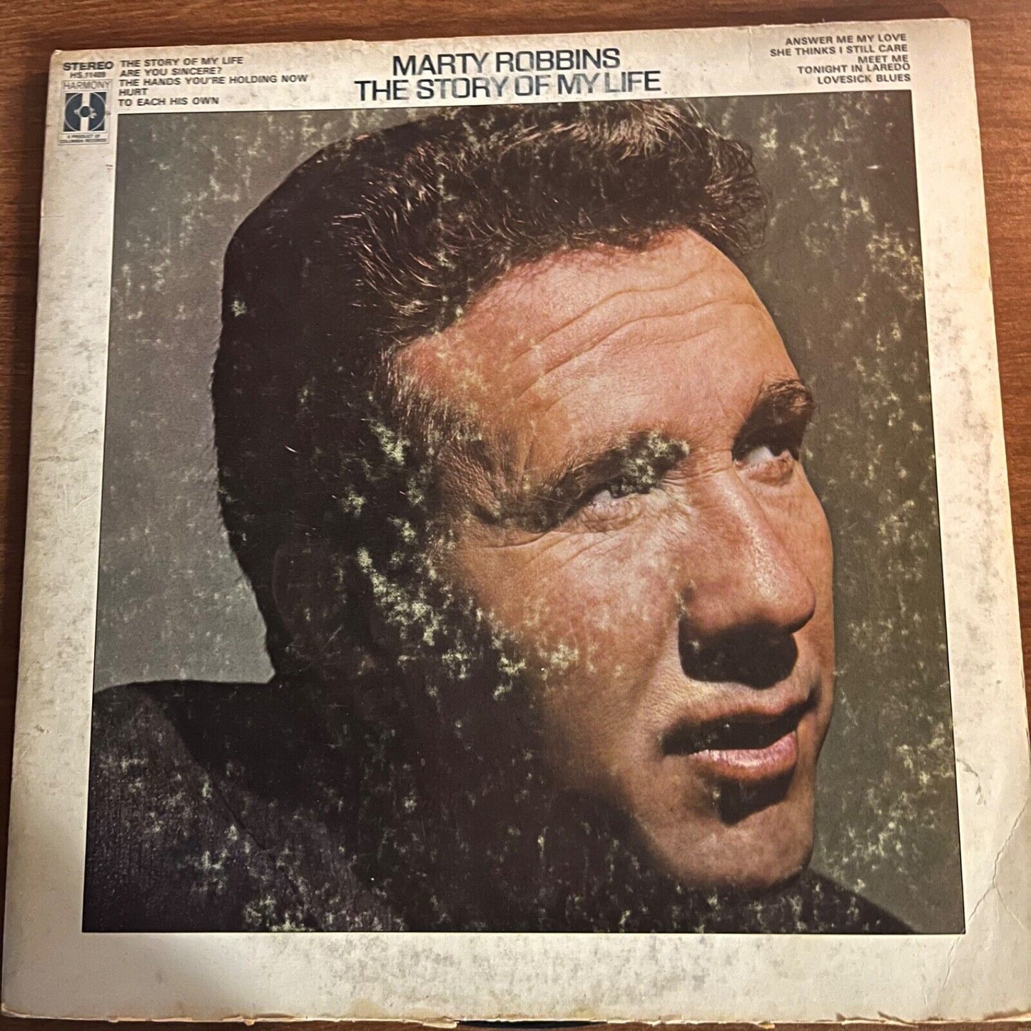 Marty Robbins - The Story Of My Life - HS 11409 - Vinyl Record LP