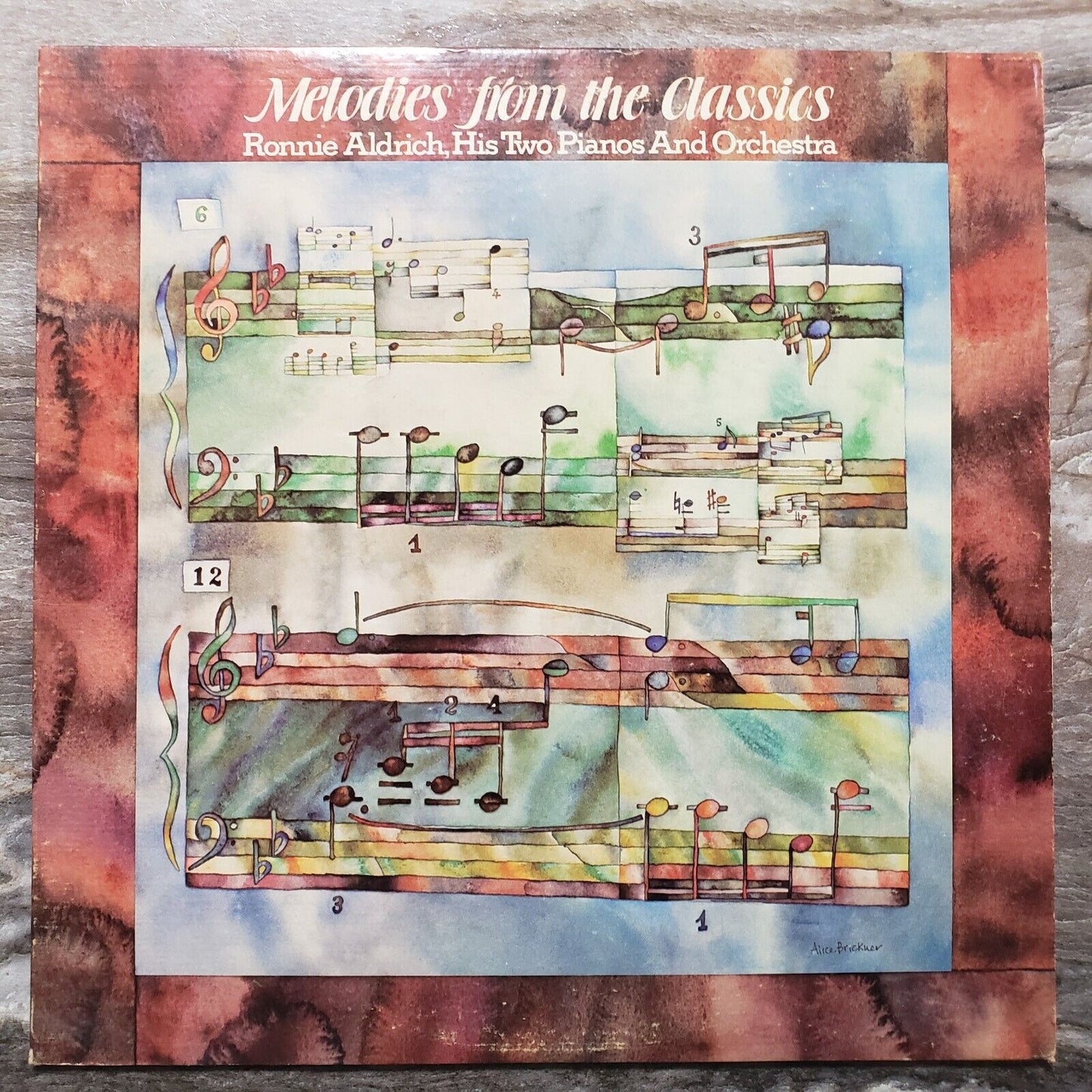 Ronnie Aldrich - Melodies From The Classics - SP 44300 Vinyl Record LP