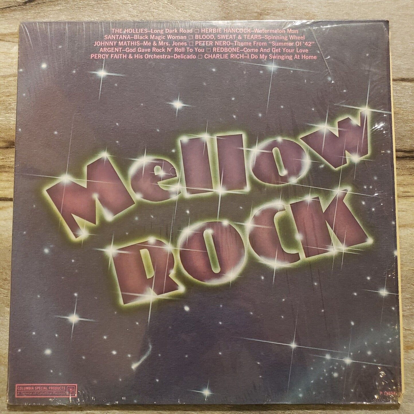 Columbia Special Products - Mellow Rock - 1977 P 13854 Vinyl Record LP