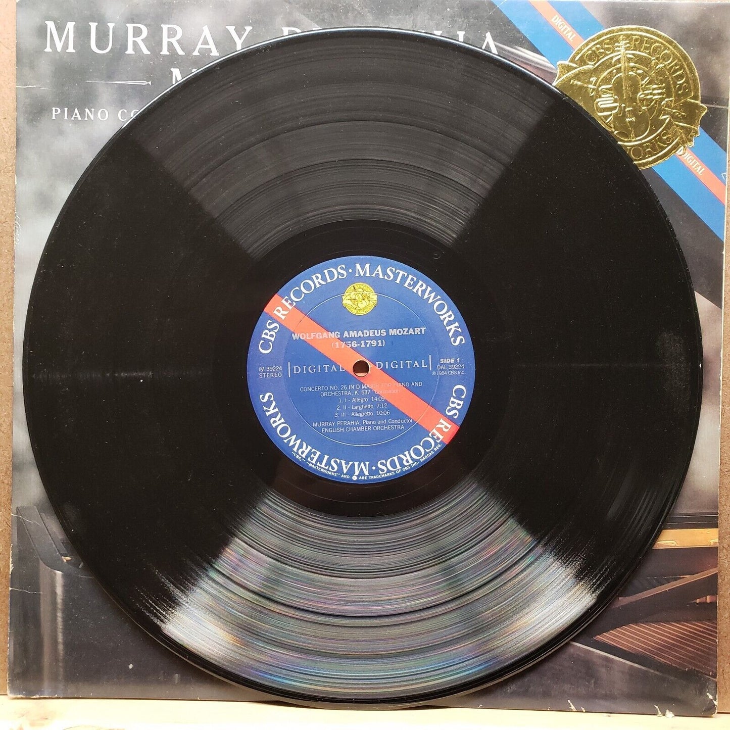 Murray Perahia - Mozart - DBL 39224 - 1984 - Vinyl Record LP