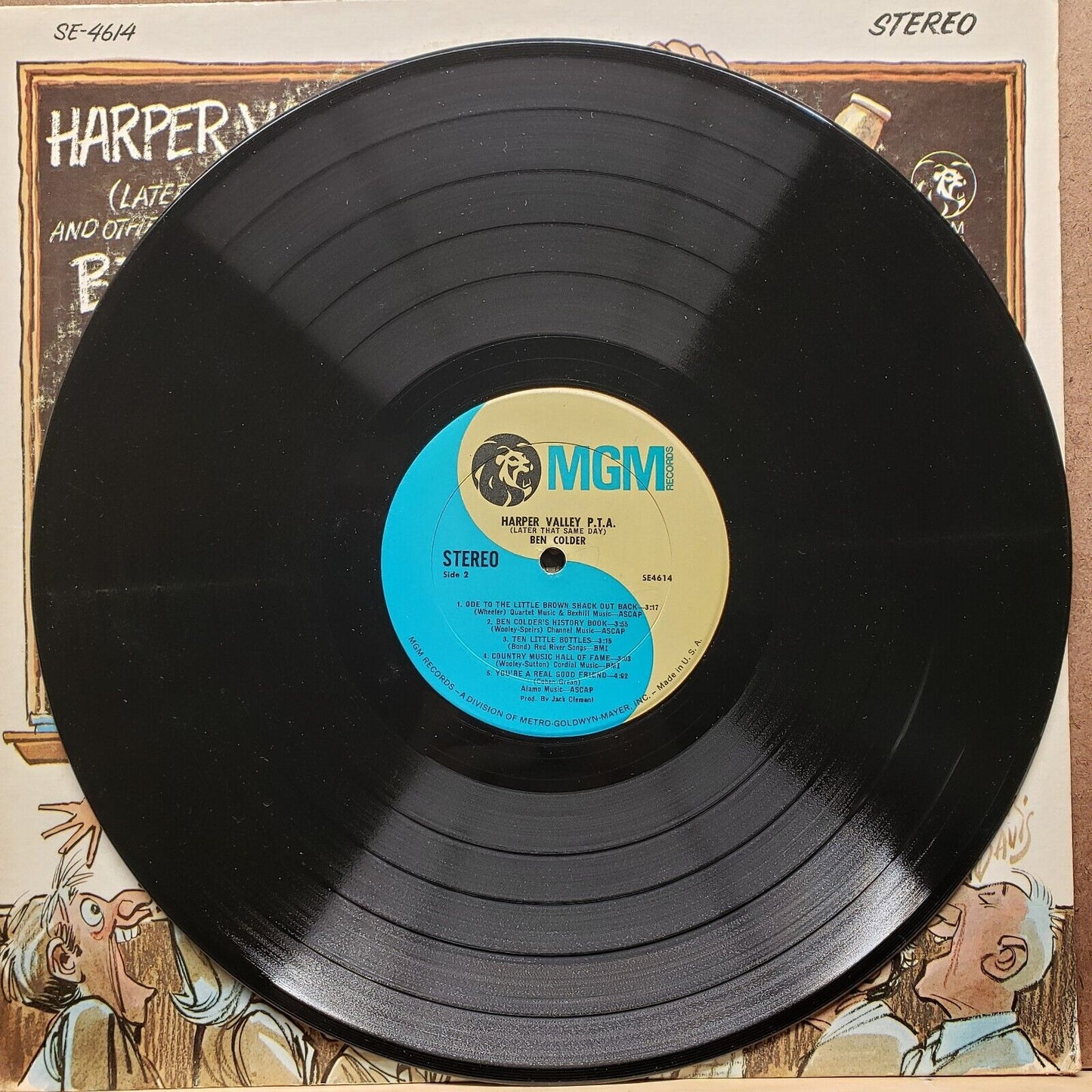 Ben Colder - Harper Valley P.T.A. - SE 4614 - Vinyl Record LP