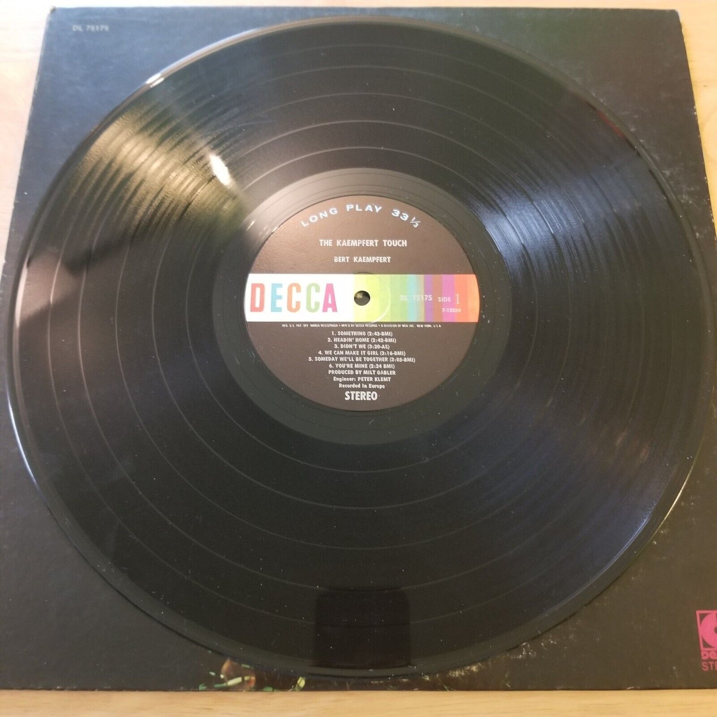 Bert Kaempfert - The Kaempfert Touch - DL-75175 Vinyl Record LP