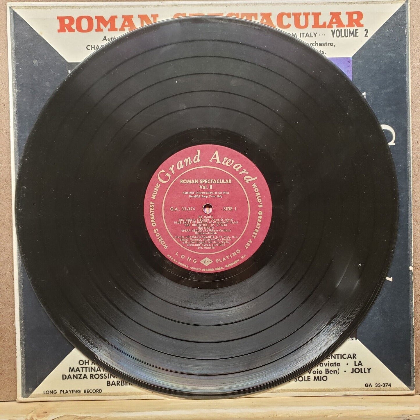 Grand Award - Romat Spectacular Vol. II - G.A. 33-374 - Vinyl Record LP