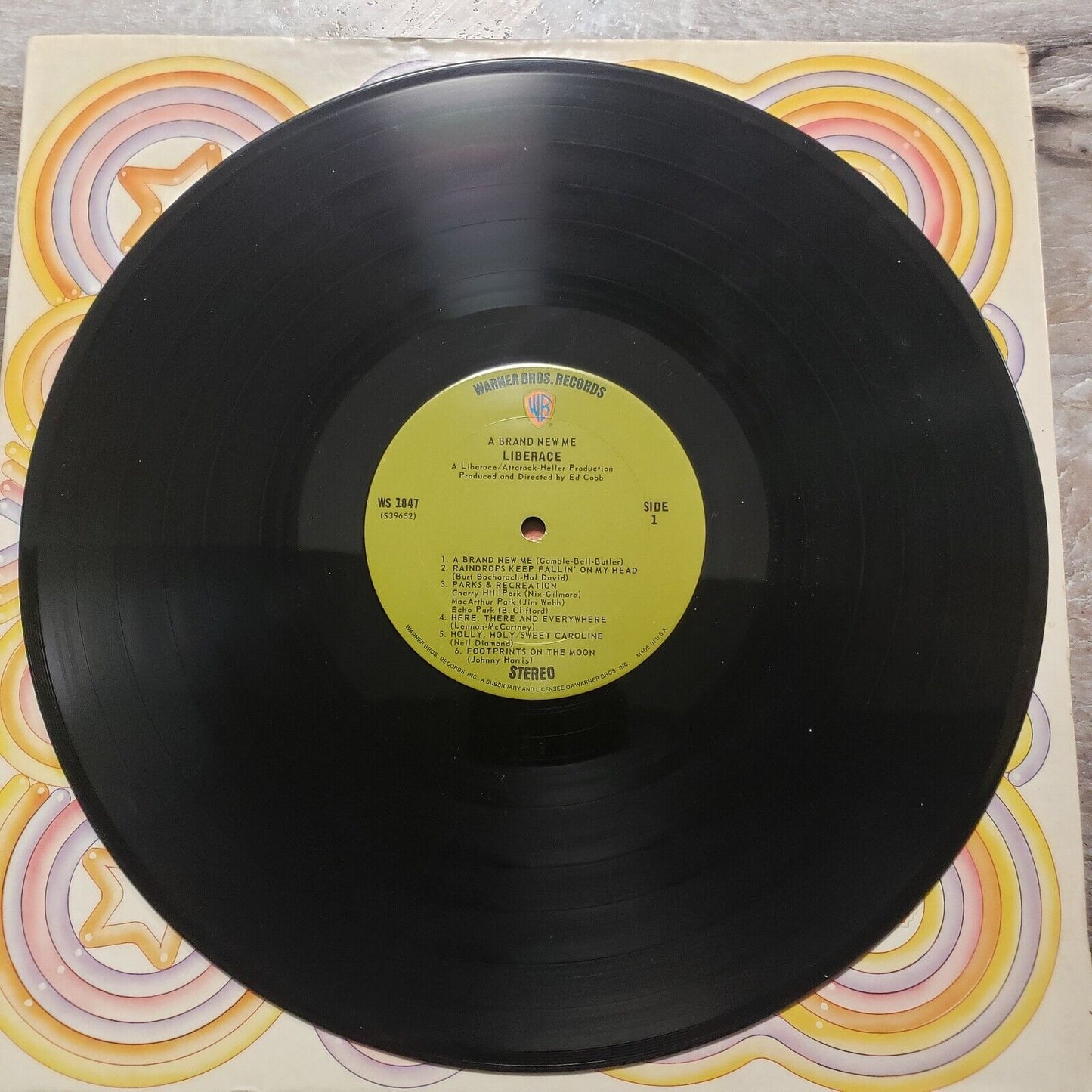 Liberace - A Brand New Me - WS 1847 Vinyl Record LP