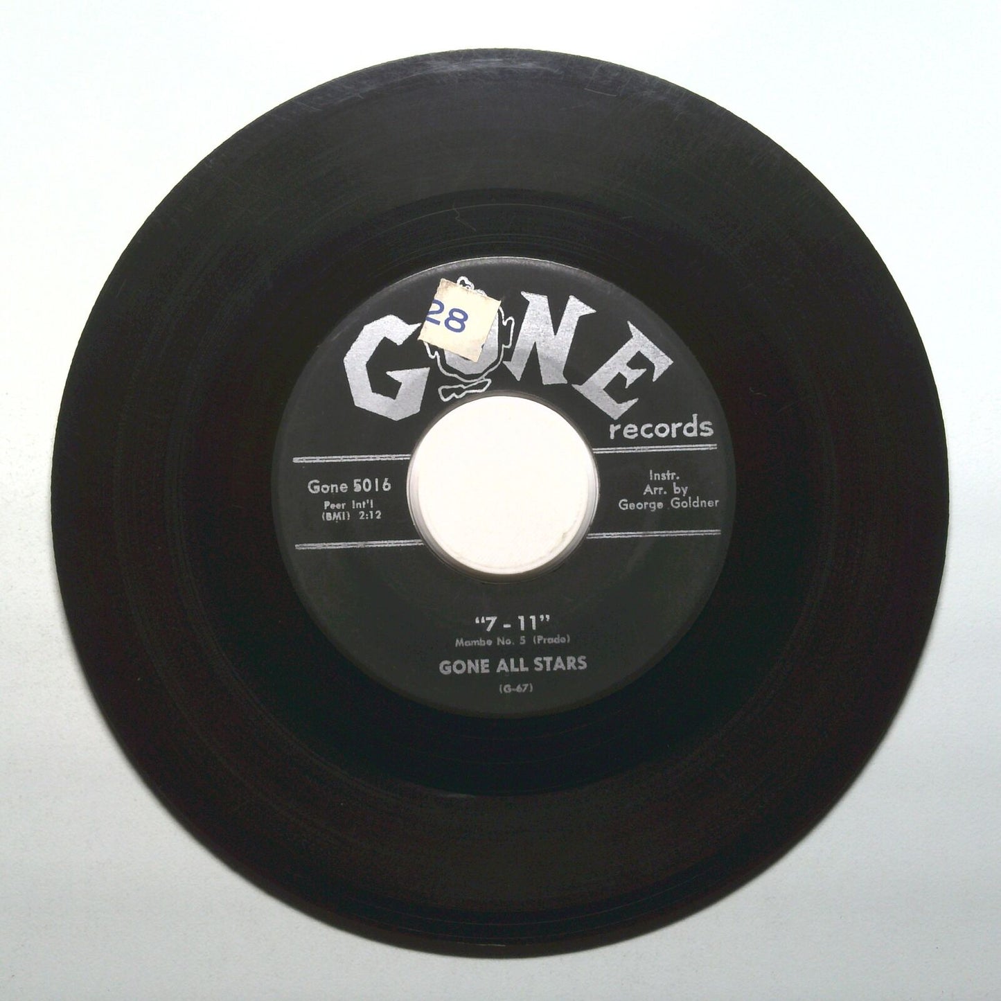 Gone All Stars - 7-11; Down Yonder Rock - Vinyl 45 RPM 7"