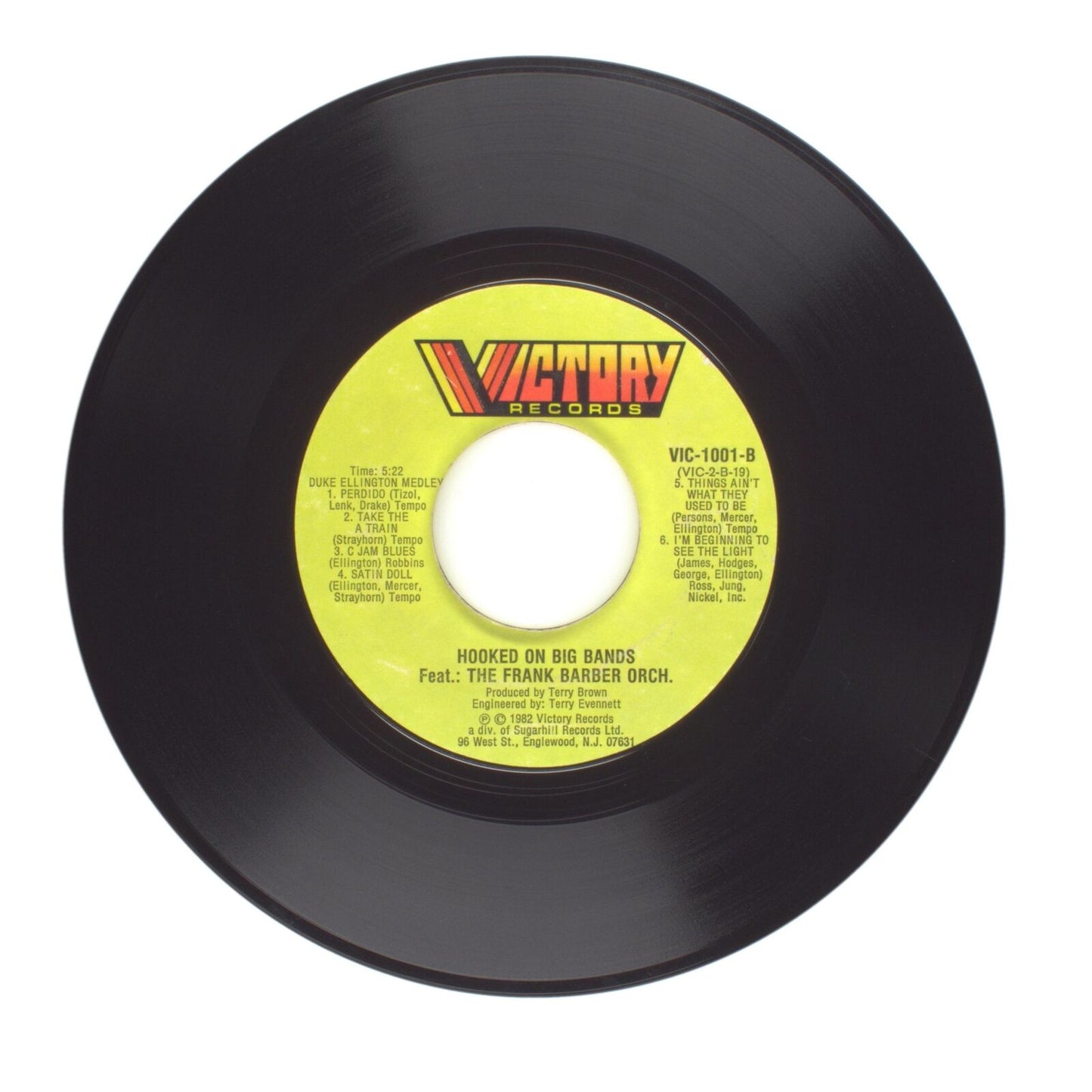 The Frank Barber Orch. - Duke Ellington Medley; Glen Miller Medley; Little Brown