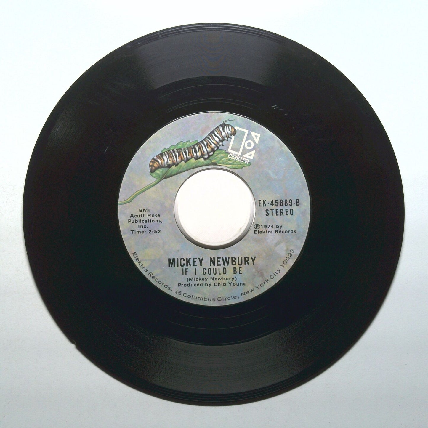 Mickey Newbury - Love Look; If I Could Be - Vinyl 45 RPM 7"
