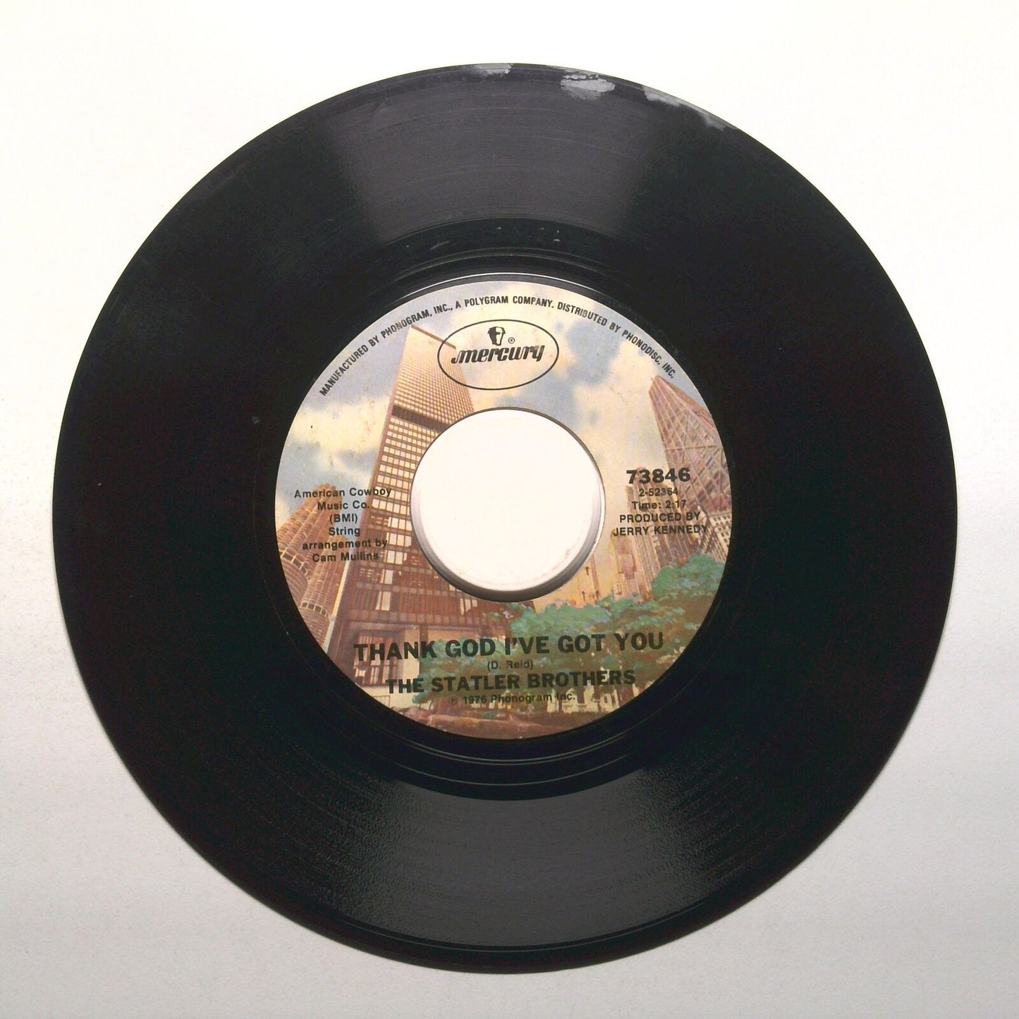The Statler Brothers - Thank God I've Got You; Hat and Boots - Vinyl 45 RPM 7"