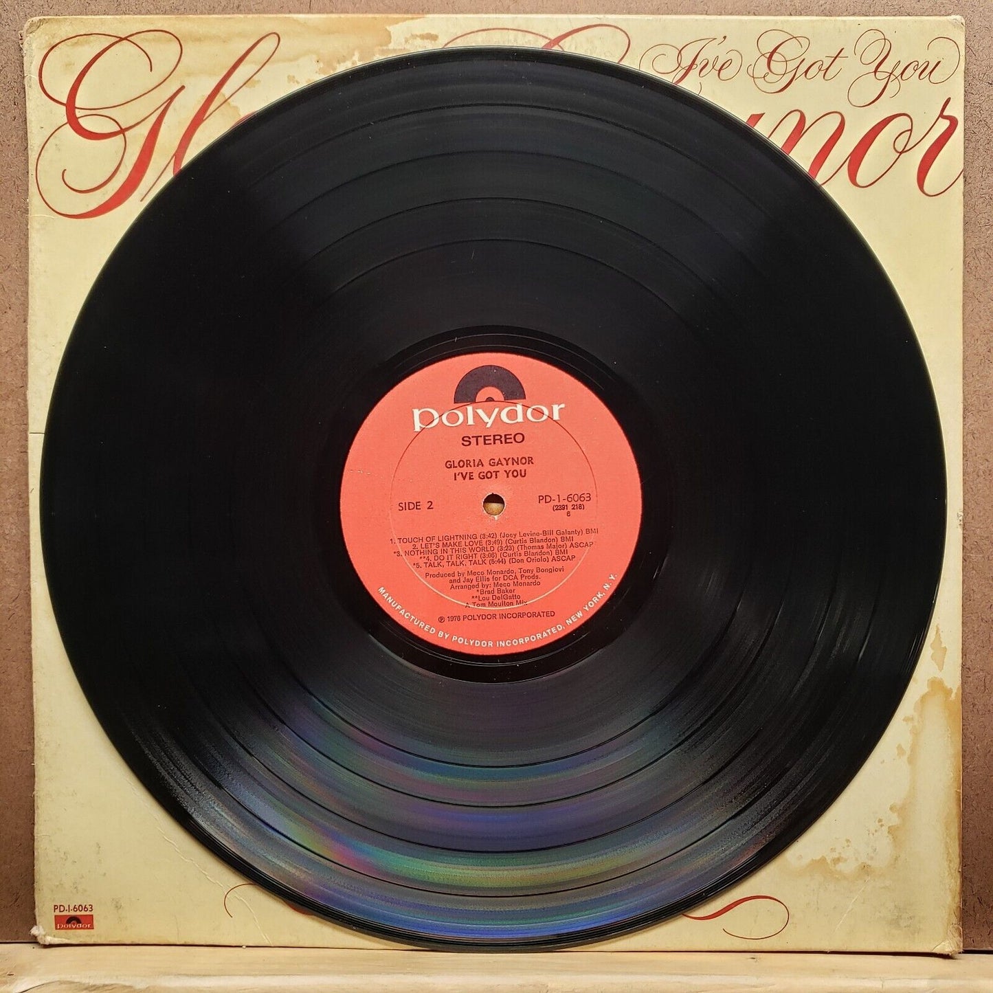 Gloria Taylor - I've Got You - PC-1-6063 - Vinyl Record LP