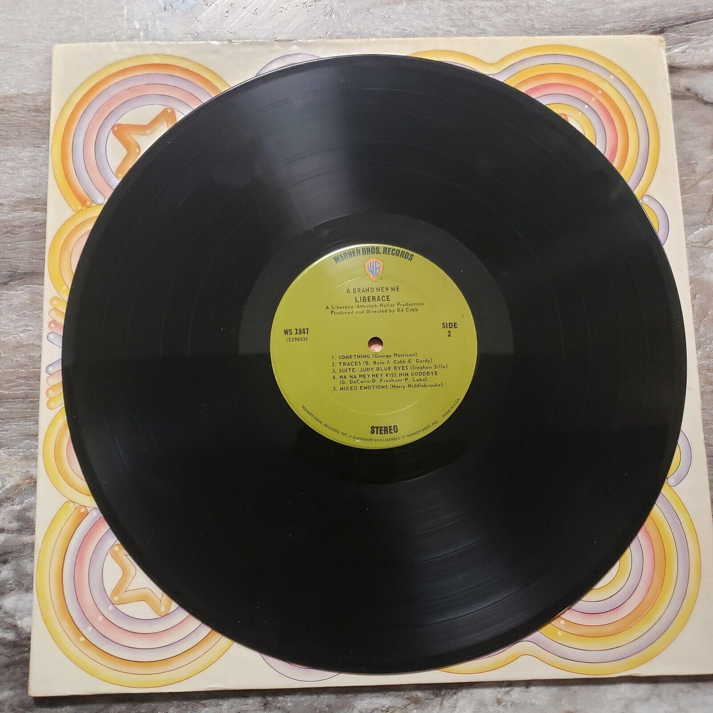 Liberace - A Brand New Me - WS 1847 Vinyl Record LP