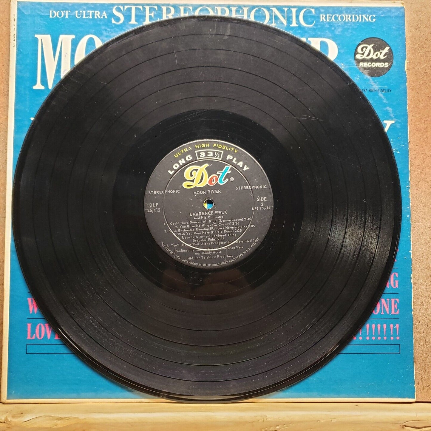 Lawrence Welk - Moon River - DLP 25,412 - Vinyl Record LP