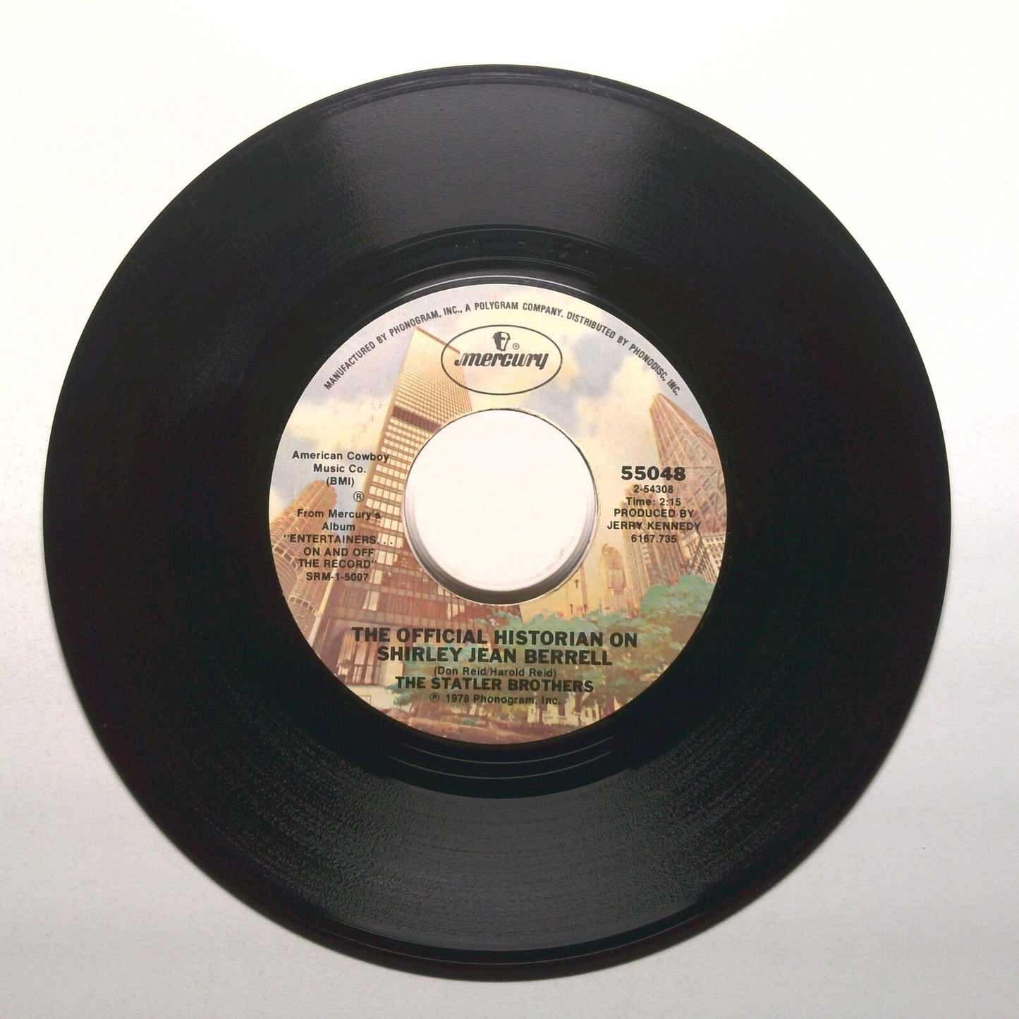 The Statler Brothers - The Best That I Can Do; The Official Historian on Shirley
