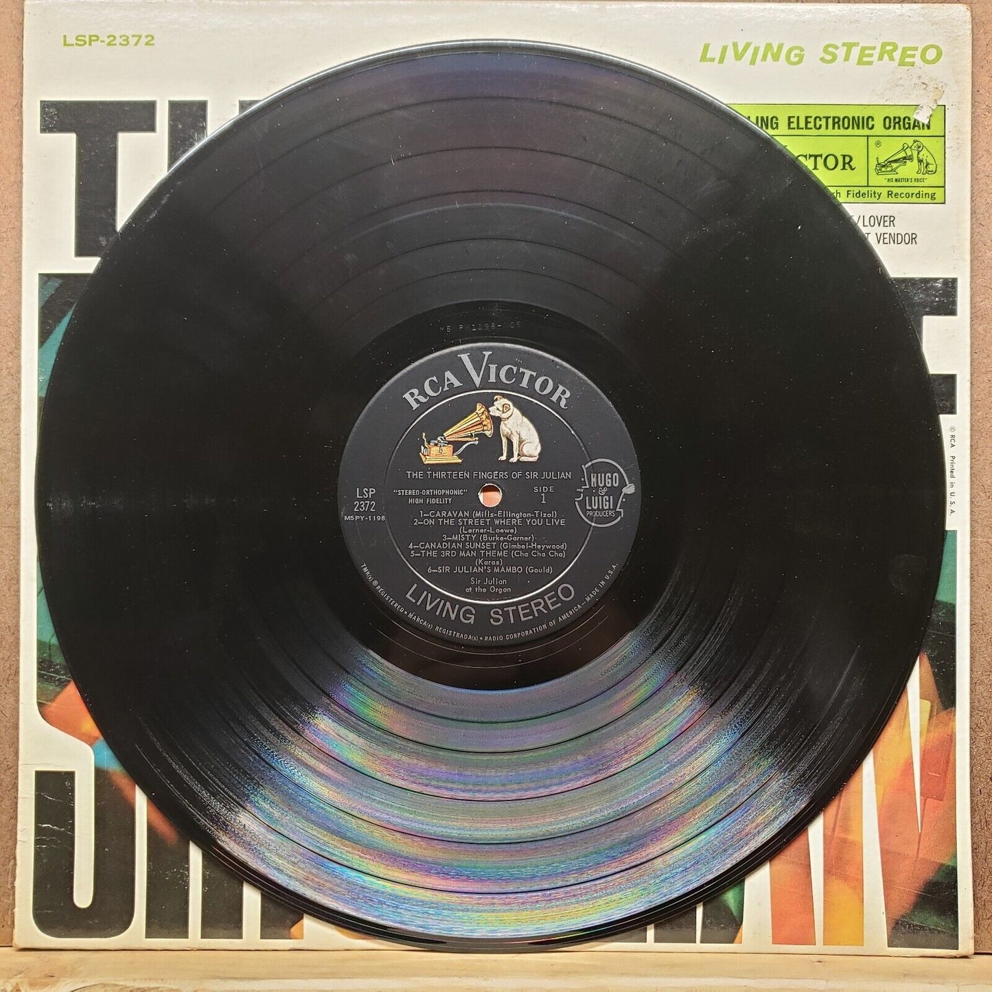 The Thirteen Fingers Of Sir Julian - LSP 2372 - Vinyl Record LP