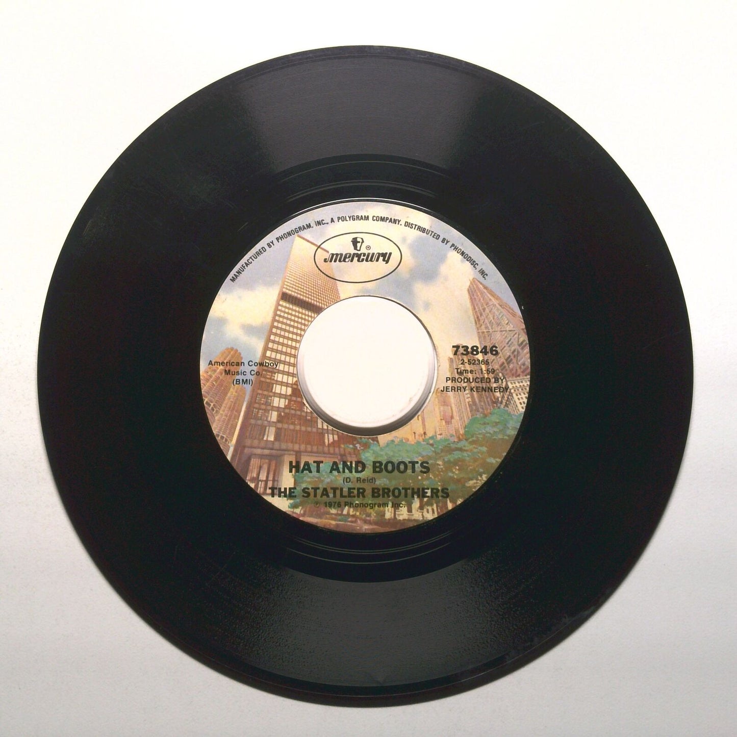 The Statler Brothers - Thank God I've Got You; Hat and Boots - Vinyl 45 RPM 7"