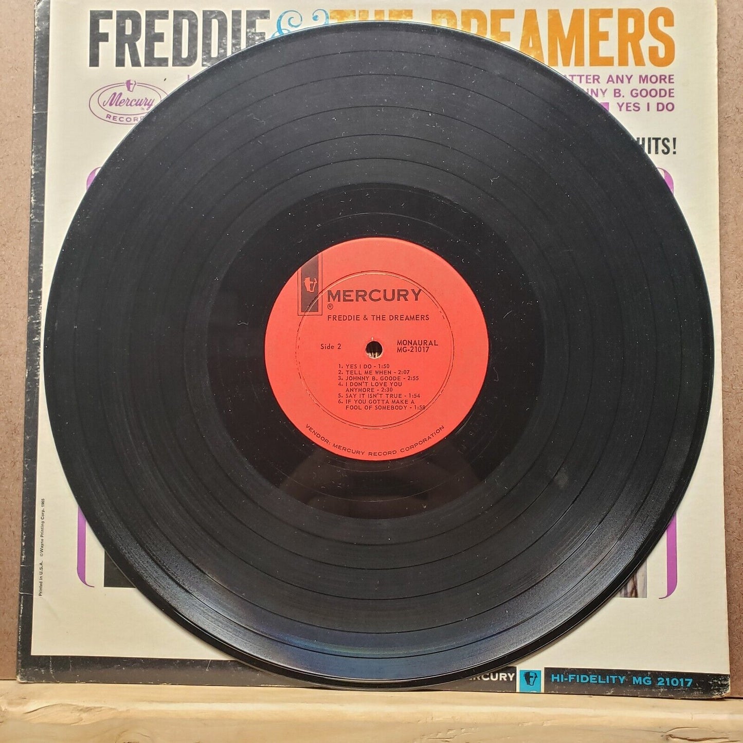 Freddie & The Dreamers - MG 21017 - Vinyl Record LP