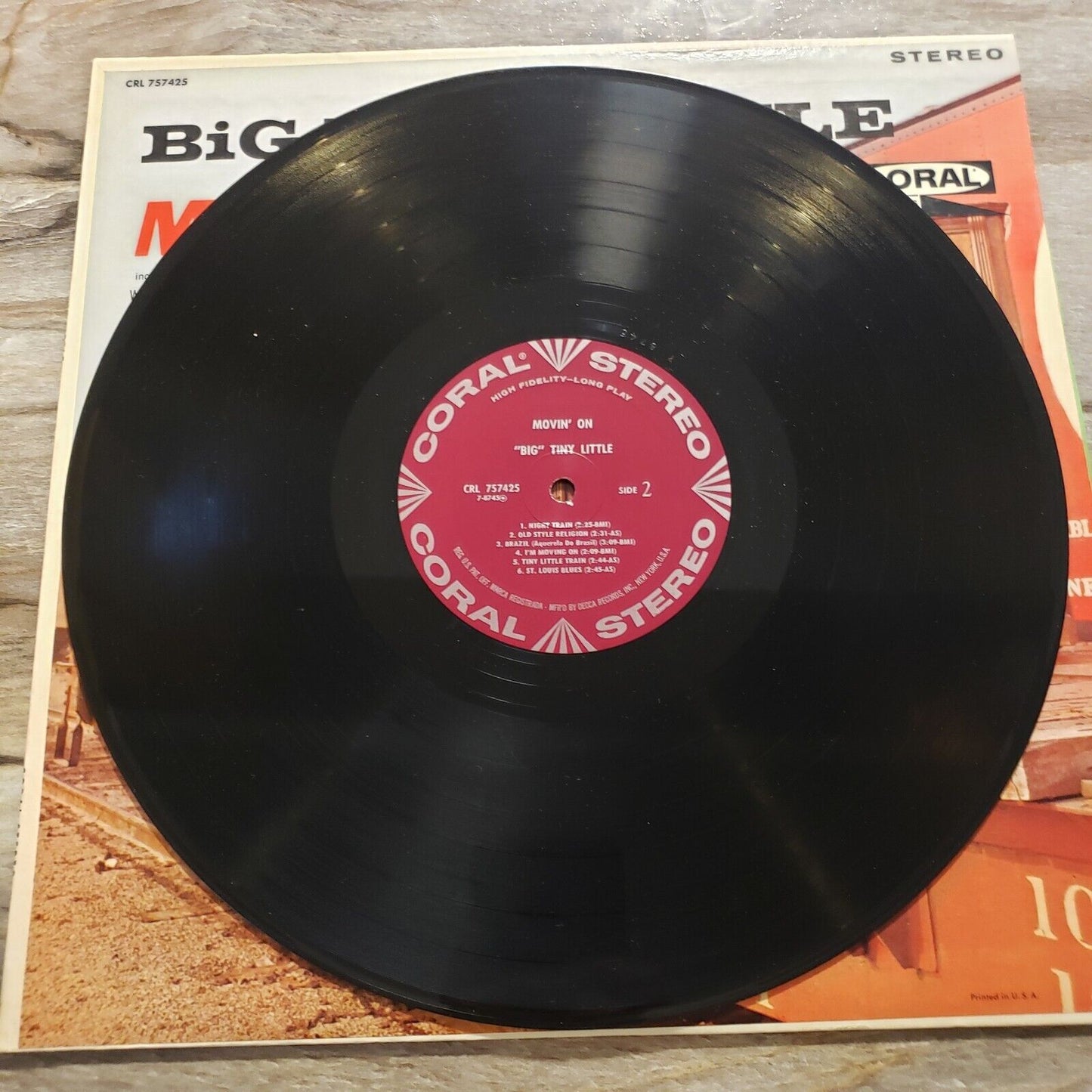 Big Tiny Little - Big Tiny Little - CRL 757425 Vinyl Record LP