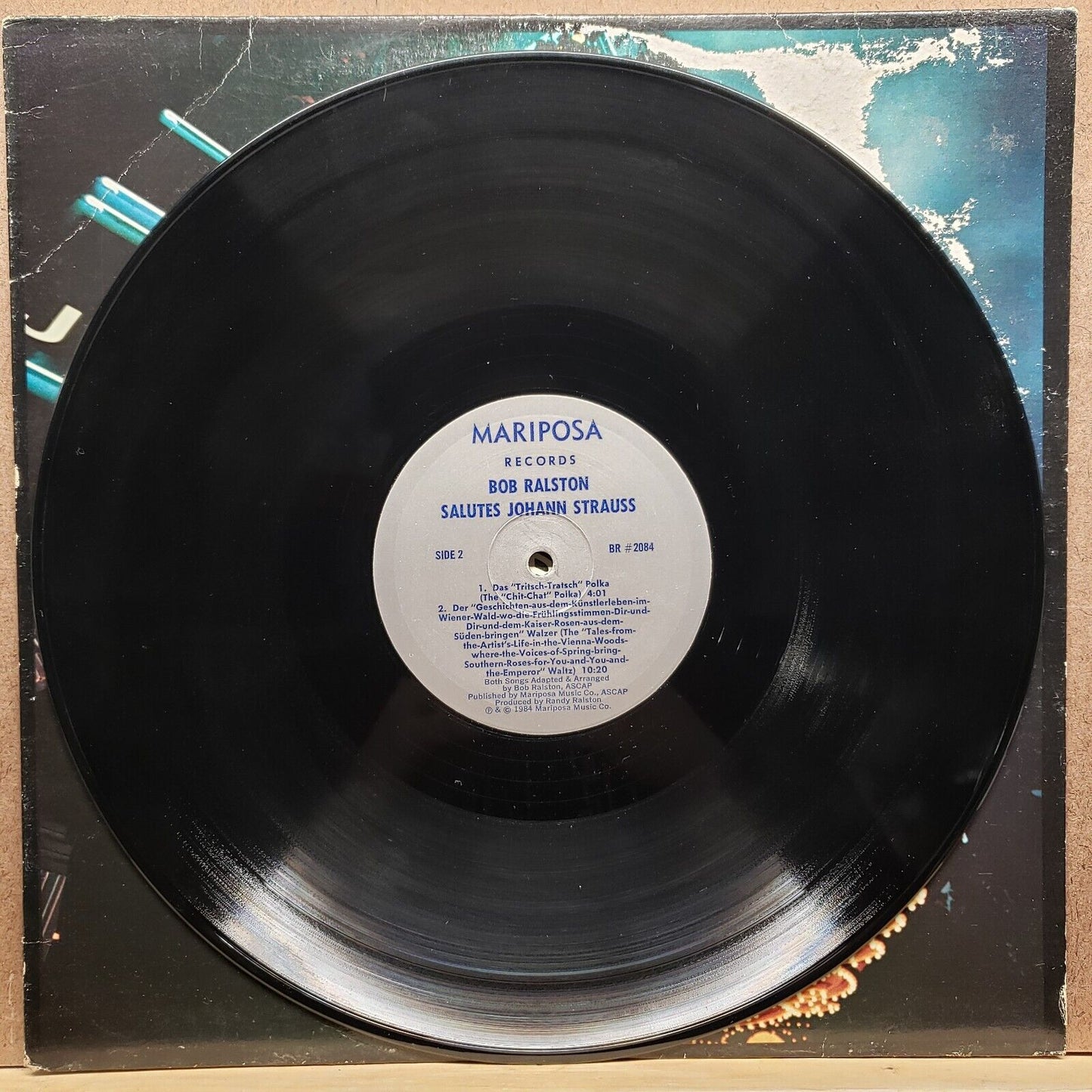 Bob Ralston Salutes Johann Strauss - 1984 - Vinyl Record LP