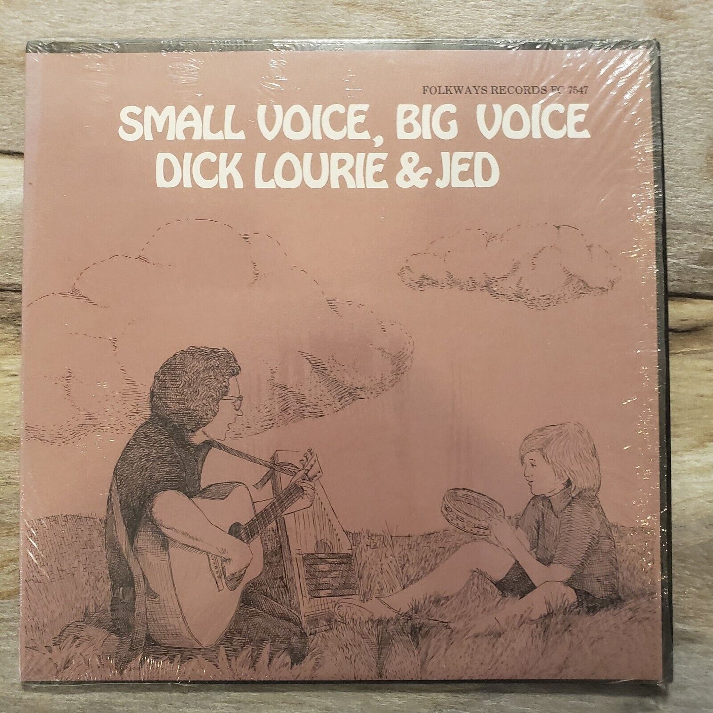 Small Voice, Big Voice - Dick Laurie And Jed - FC7547 Vinyl Record LP