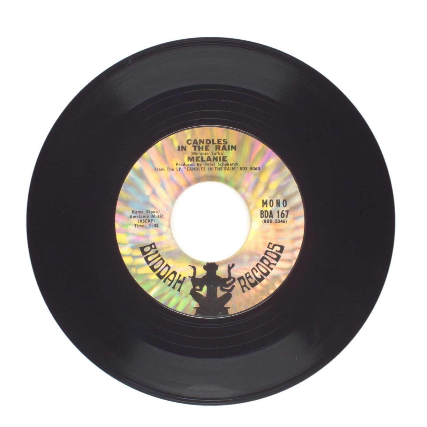 Melanie - Candles in the Rain; Lay Down (Candles in the Rain) - Vinyl 45 RPM 7"
