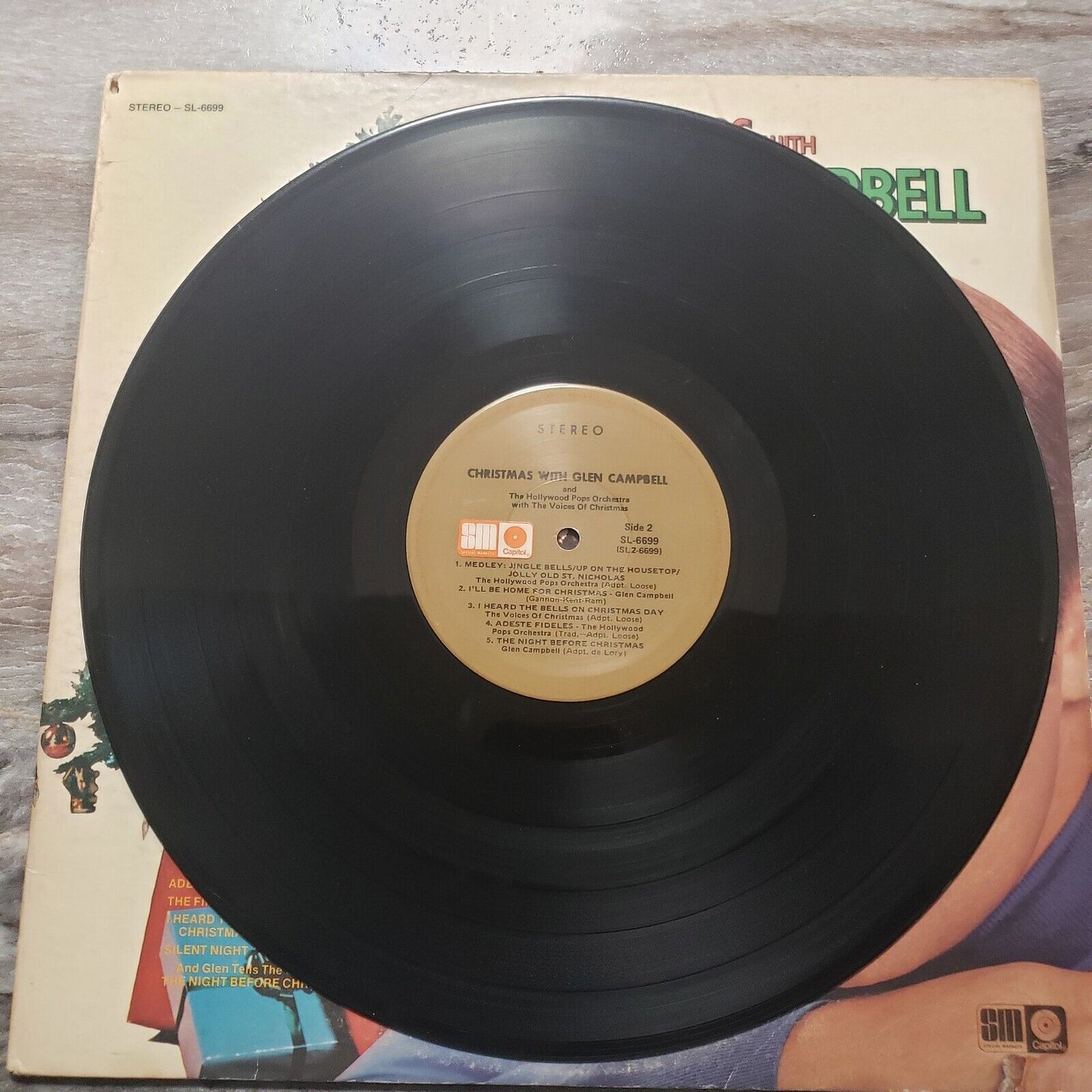 Christmas With Glen Campbell - SL-6699 Vinyl Record LP